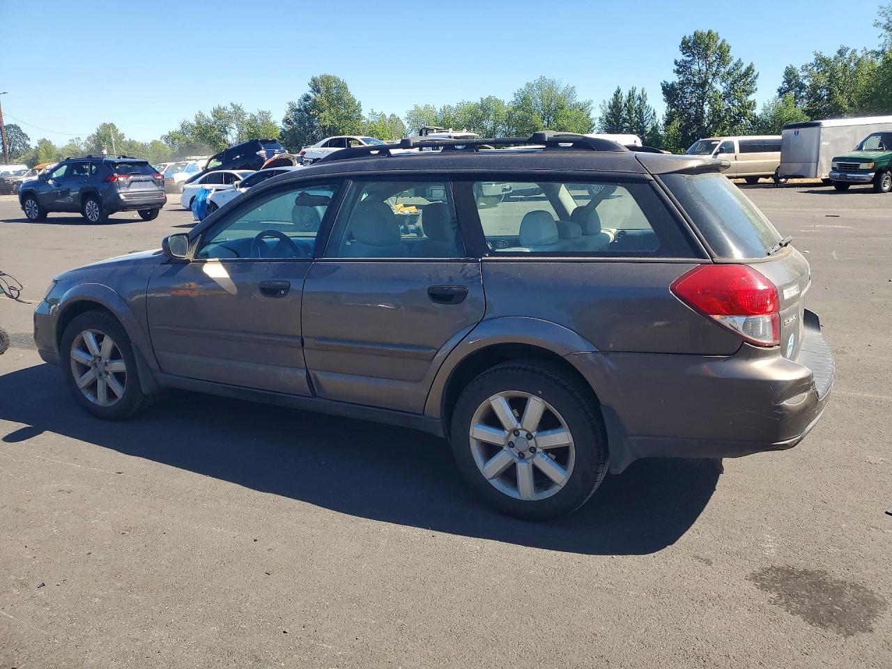 2008 Subaru Outback 2.5i Серый vin: 4S4BP61C587363506