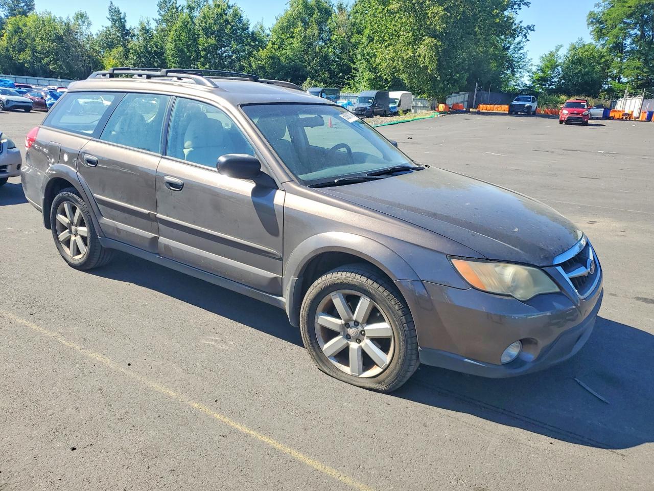2008 Subaru Outback 2.5i Серый vin: 4S4BP61C587363506