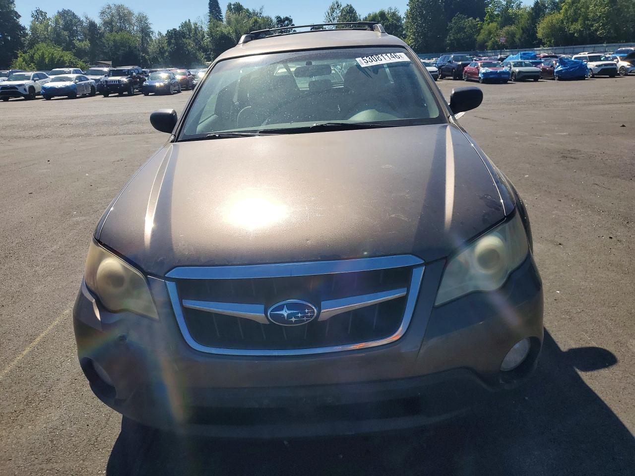 2008 Subaru Outback 2.5i Серый vin: 4S4BP61C587363506