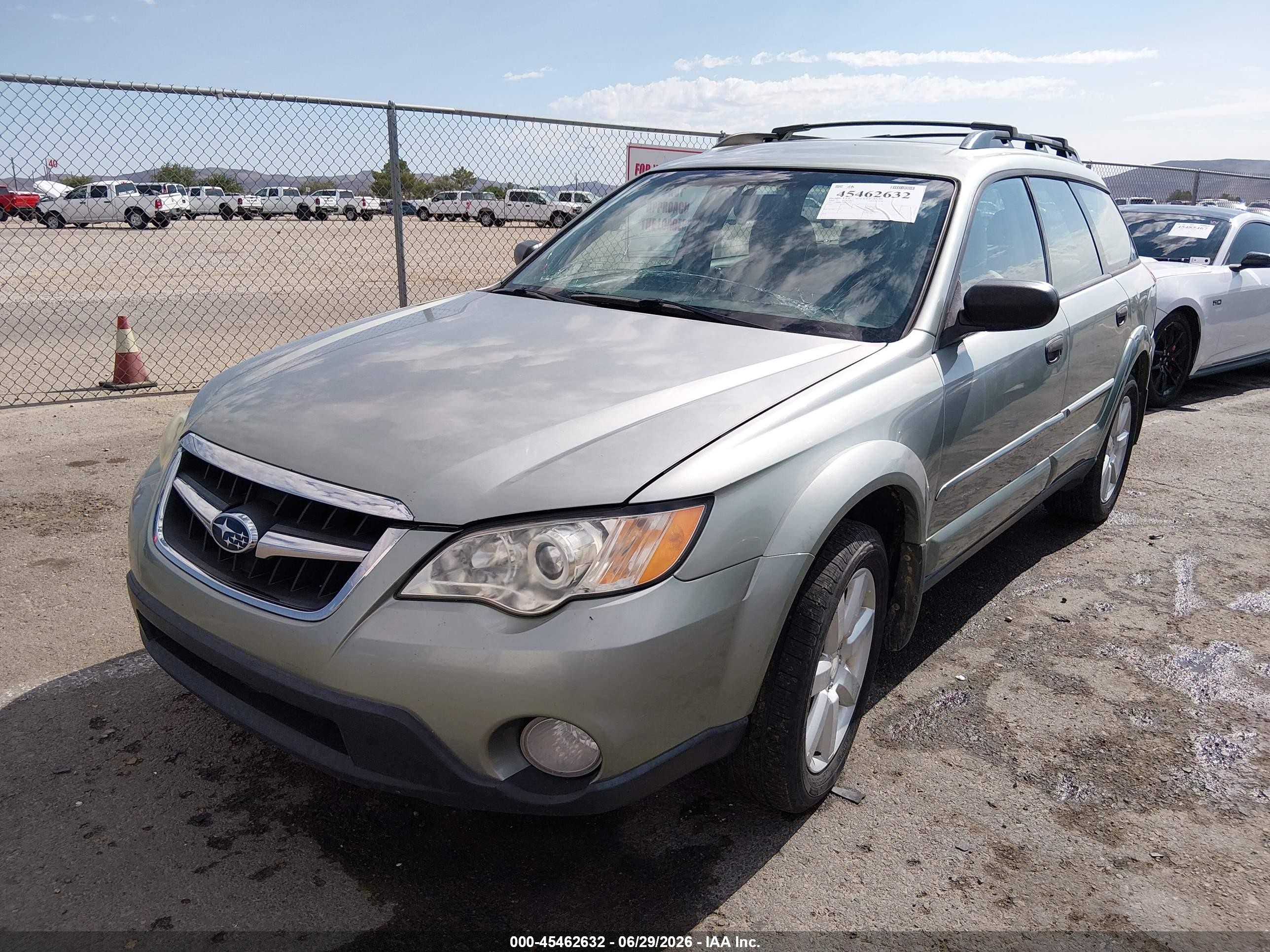 2009 Subaru Outback 2.5i Gold vin: 4S4BP61C596312255