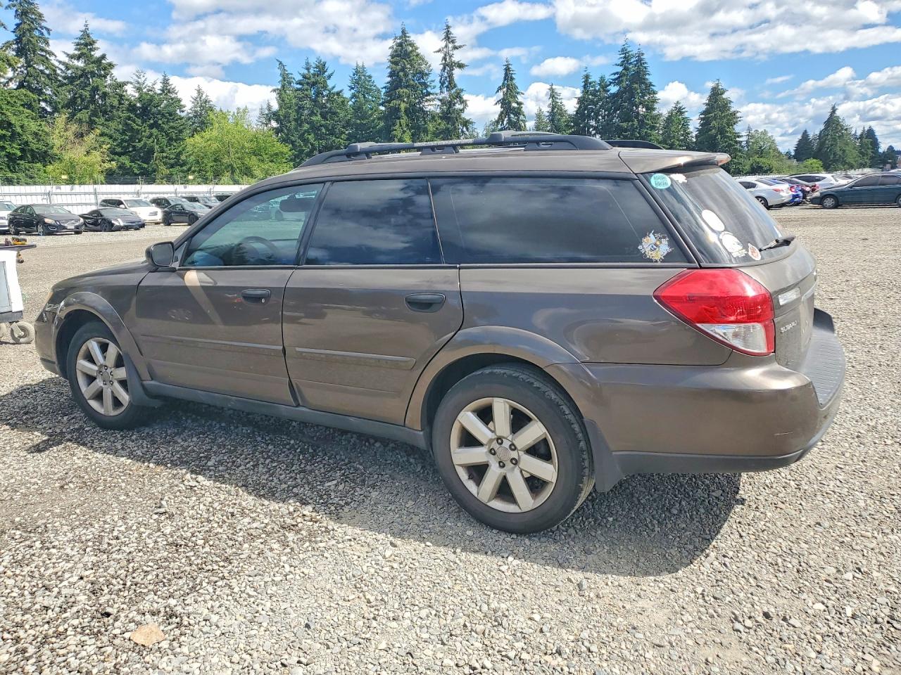 2009 Subaru Outback 2.5i Brown vin: 4S4BP61C597323976
