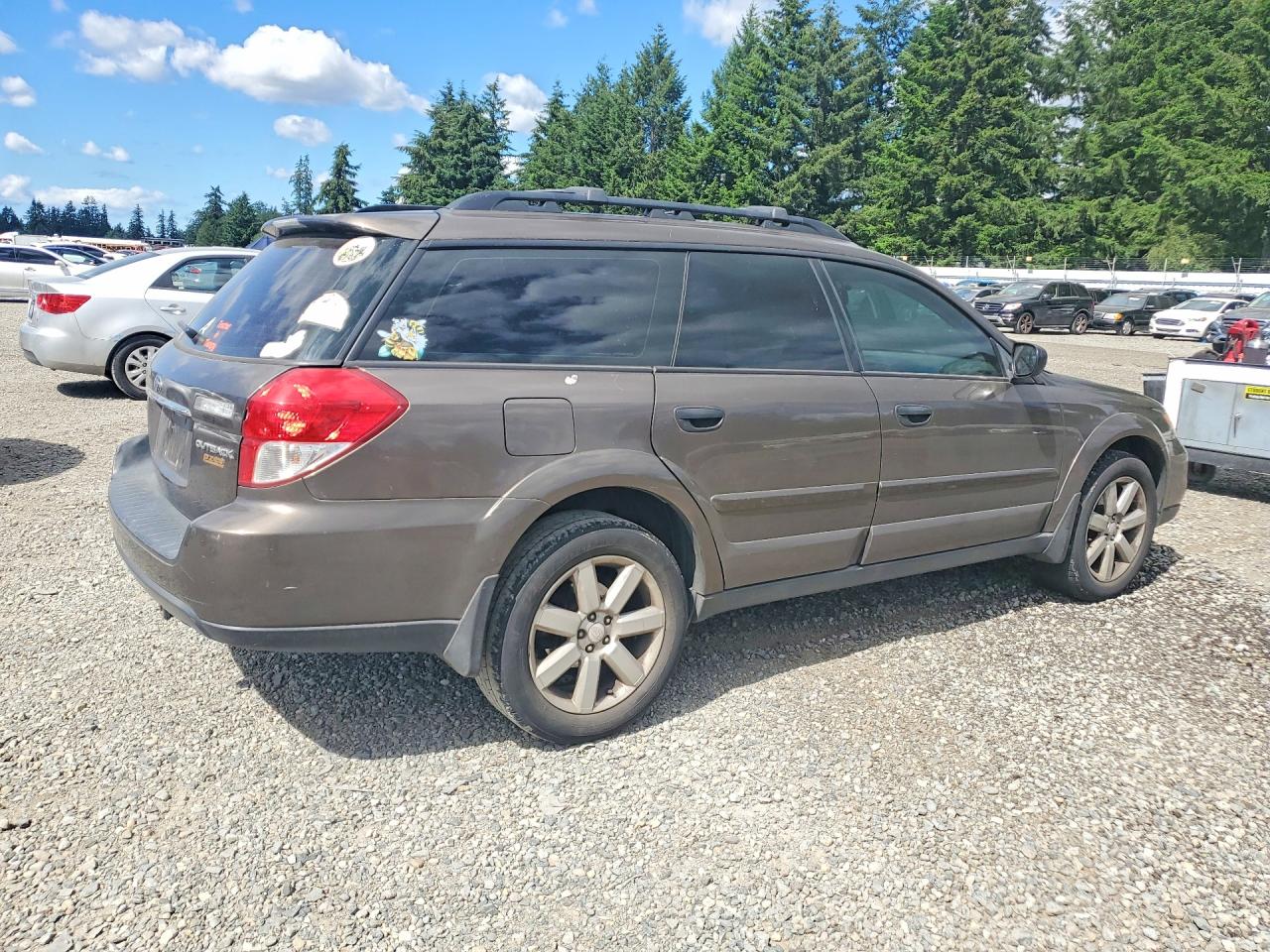 2009 Subaru Outback 2.5i Brown vin: 4S4BP61C597323976