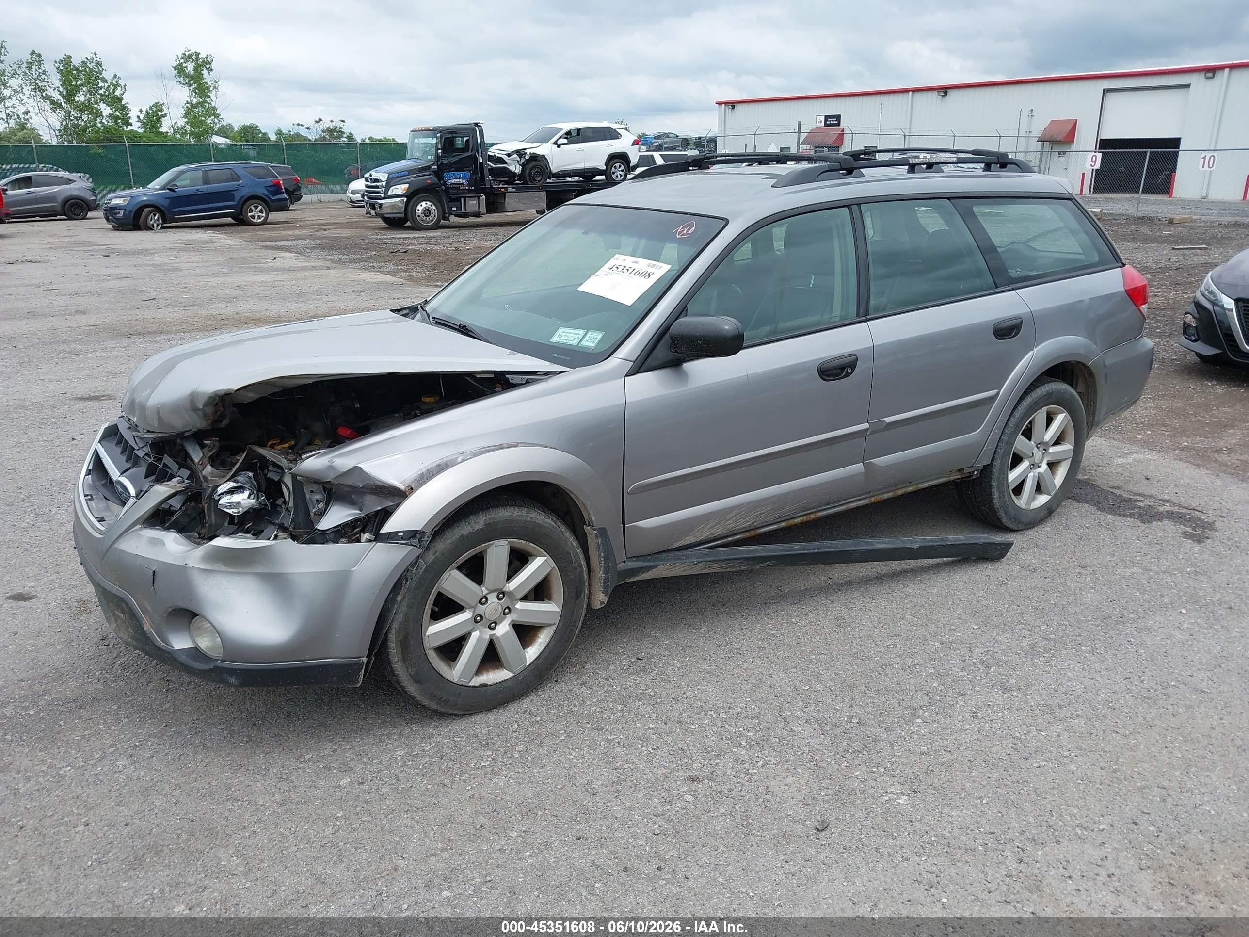 2009 Subaru Outback 2.5i Gray vin: 4S4BP61C597324707