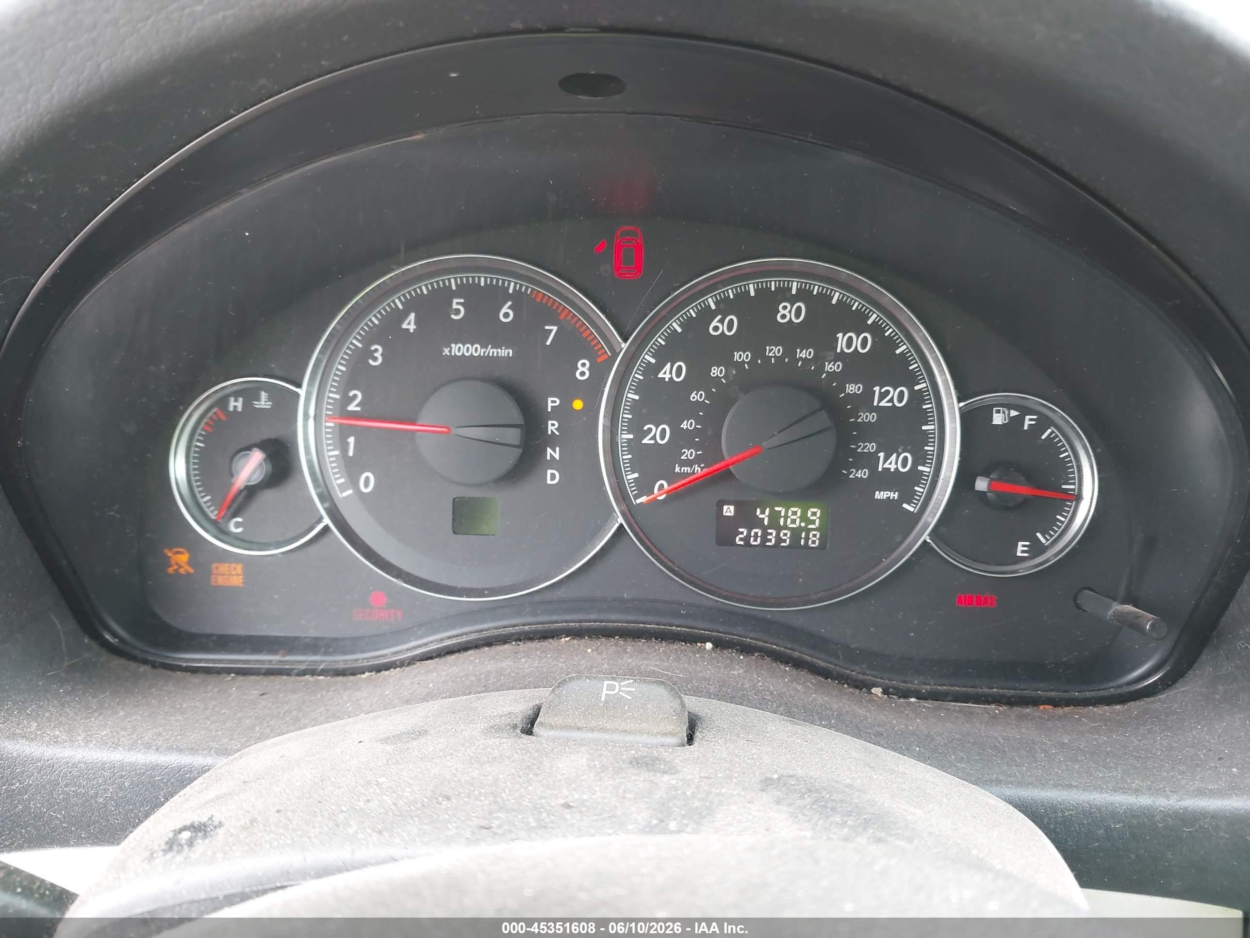 2009 Subaru Outback 2.5i Gray vin: 4S4BP61C597324707
