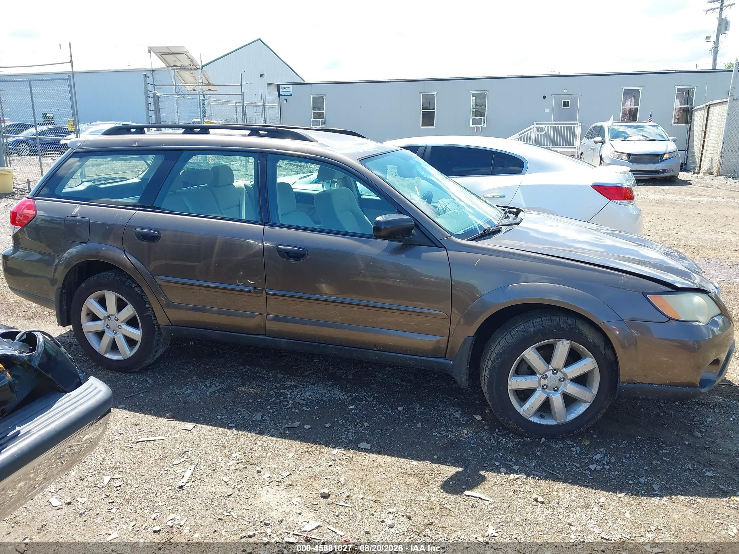 2009 Subaru Outback 2.5i Brown vin: 4S4BP61C597326926