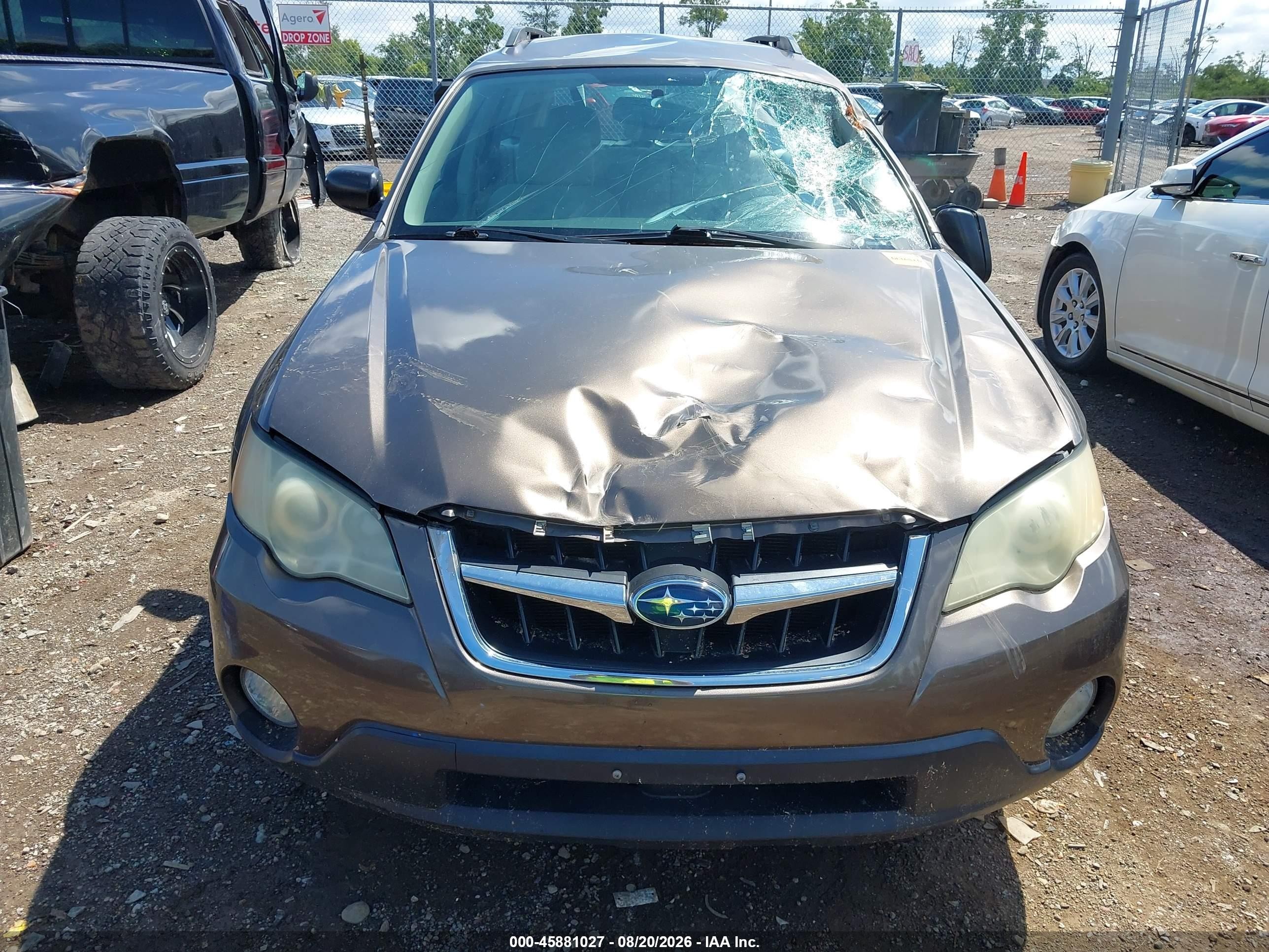 2009 Subaru Outback 2.5i Brown vin: 4S4BP61C597326926