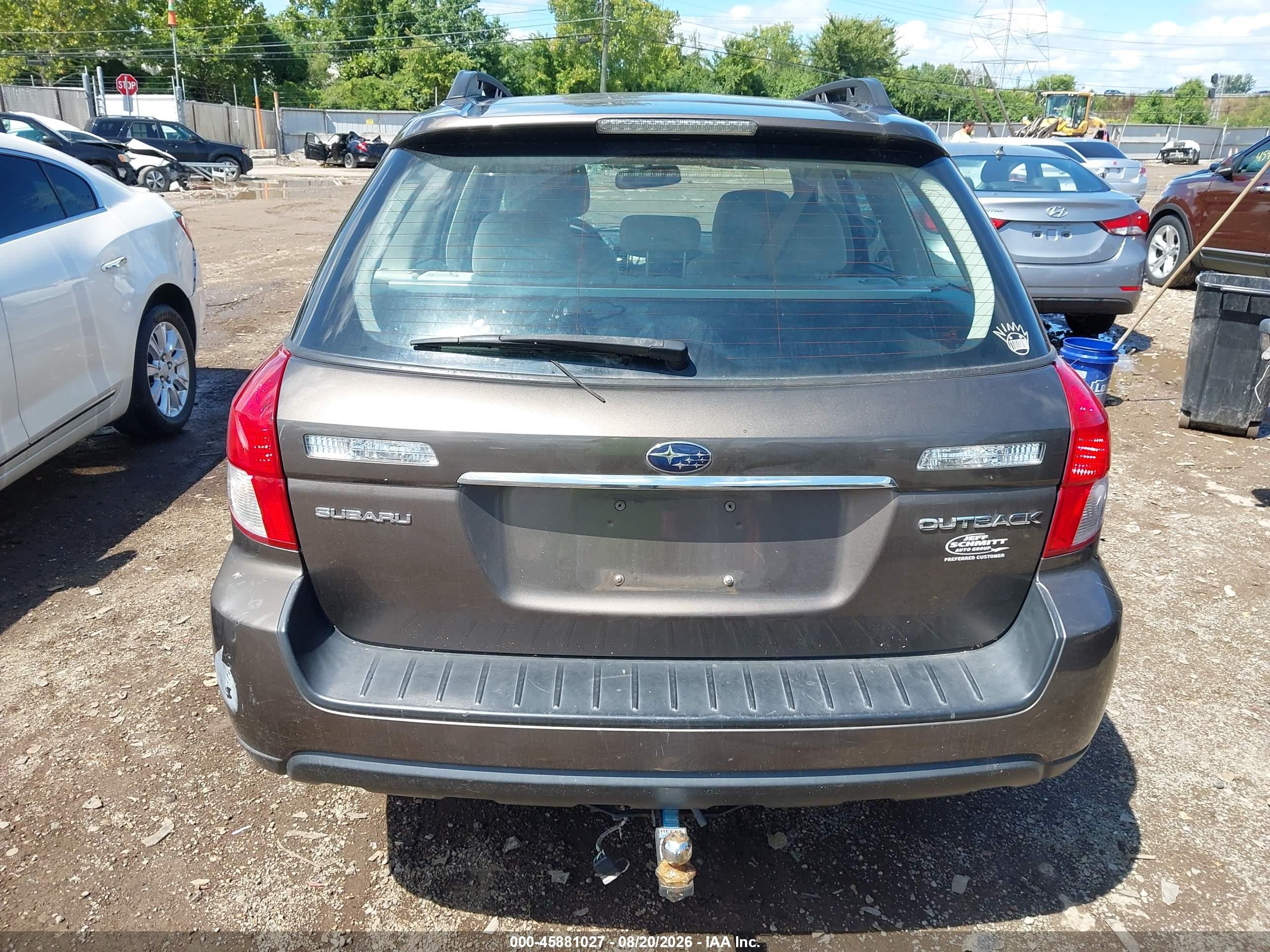 2009 Subaru Outback 2.5i Brown vin: 4S4BP61C597326926