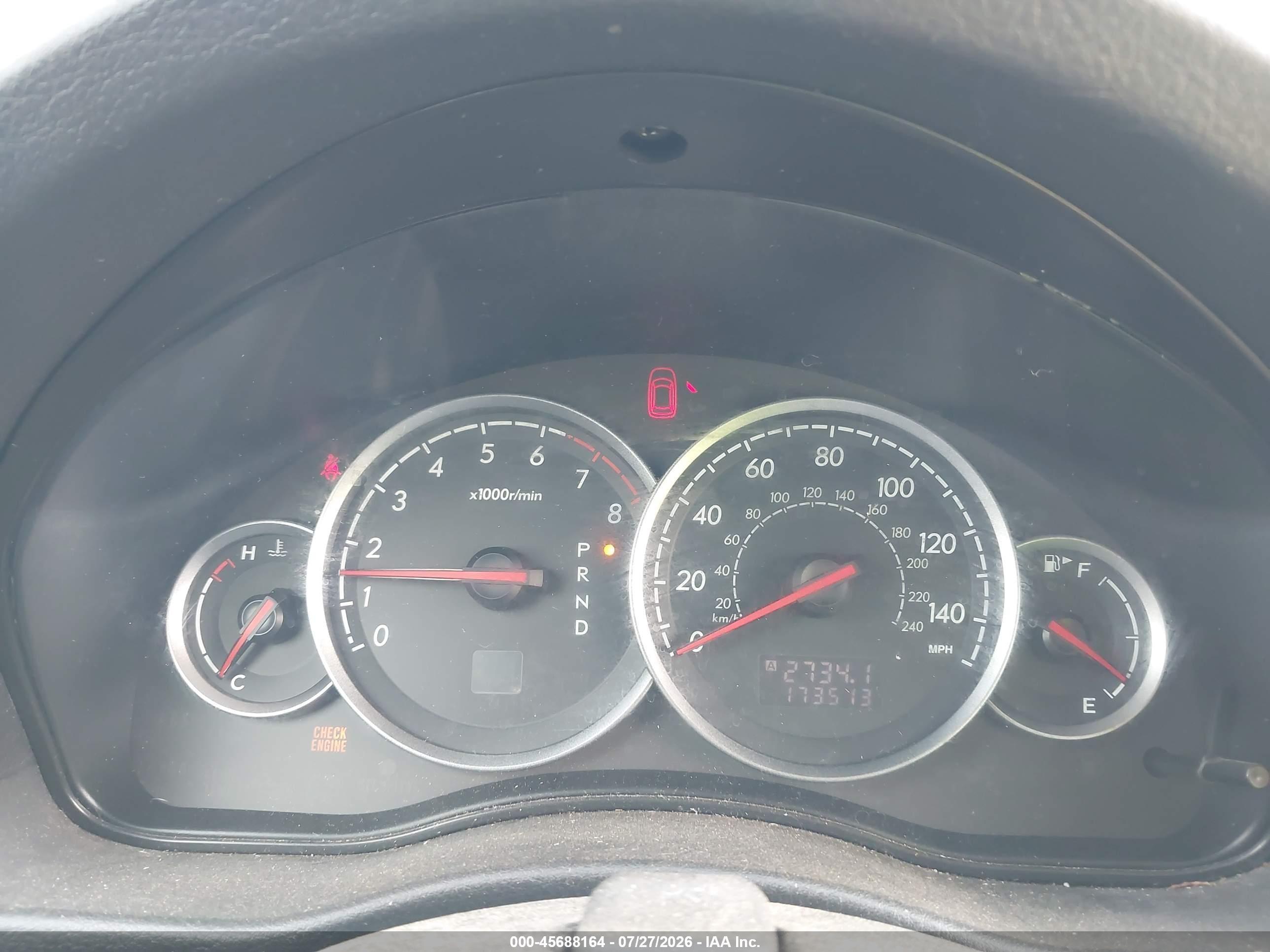2006 Subaru Outback 2.5i Black vin: 4S4BP61C667357582