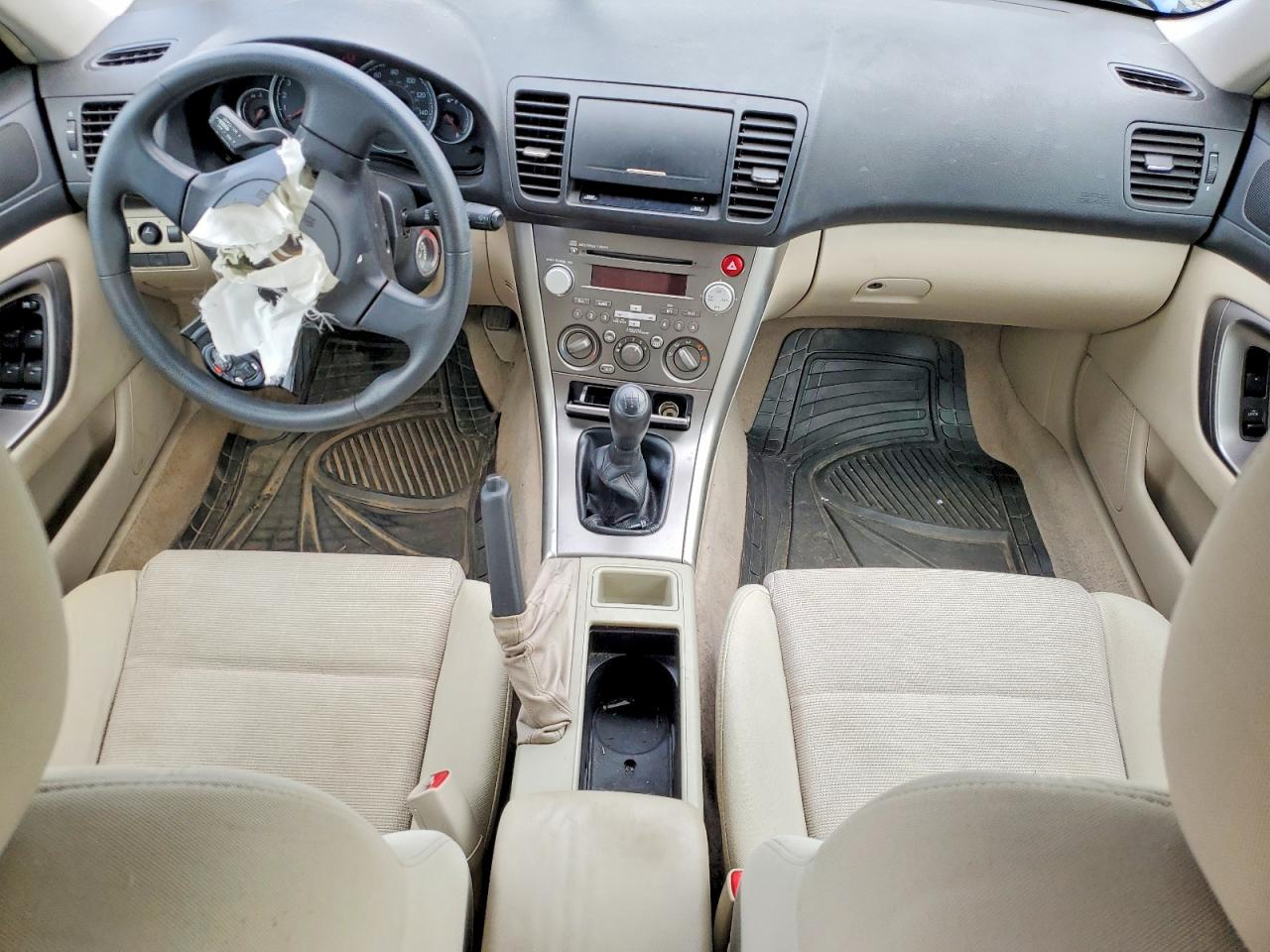 2007 Subaru Outback Outback 2.5i Blue vin: 4S4BP61C676340157