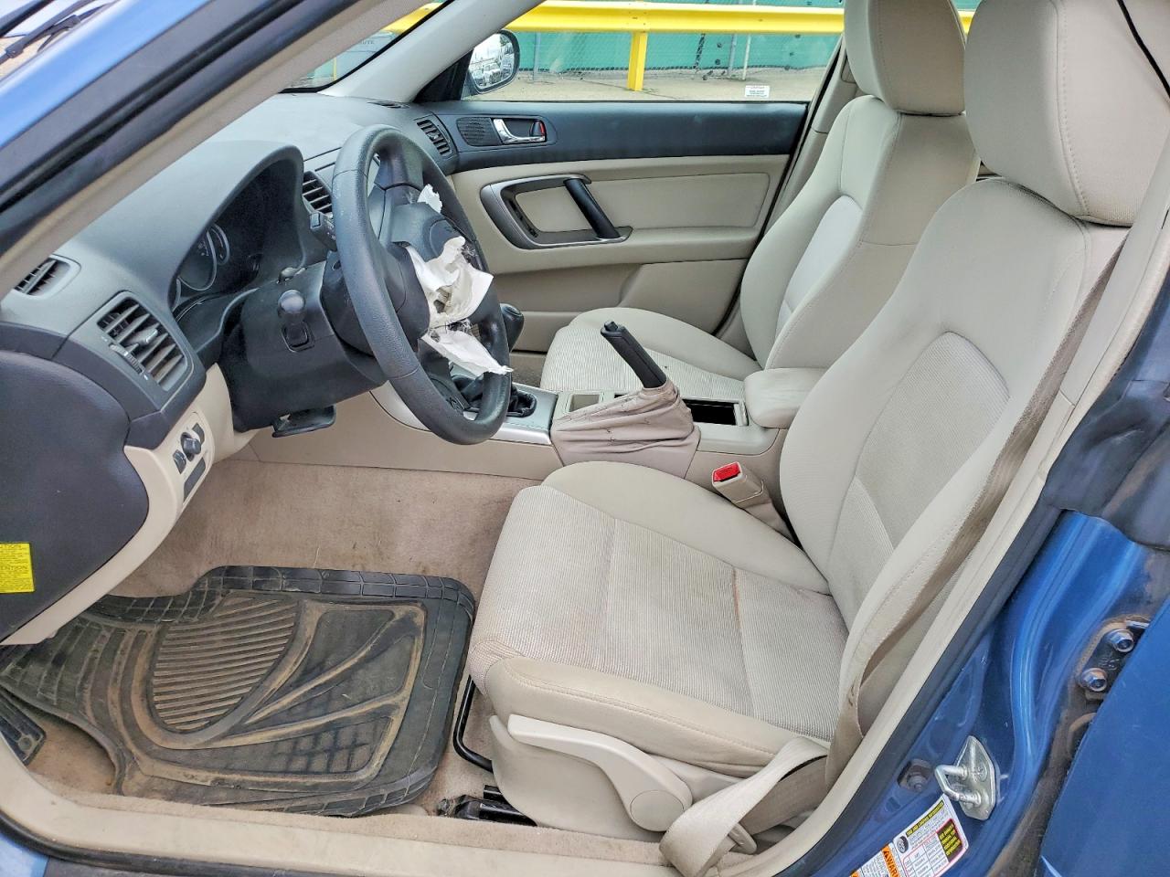 2007 Subaru Outback Outback 2.5i Blue vin: 4S4BP61C676340157