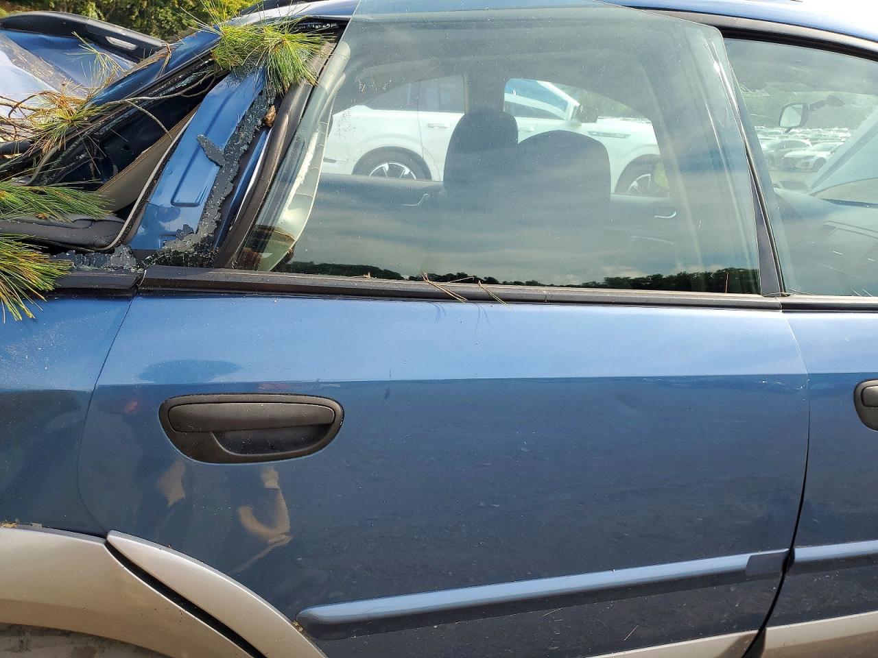 2008 Subaru Outback 2.5i Blue vin: 4S4BP61C686310268