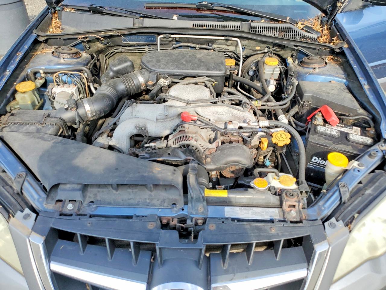 2008 Subaru Outback 2.5i Blue vin: 4S4BP61C686310268