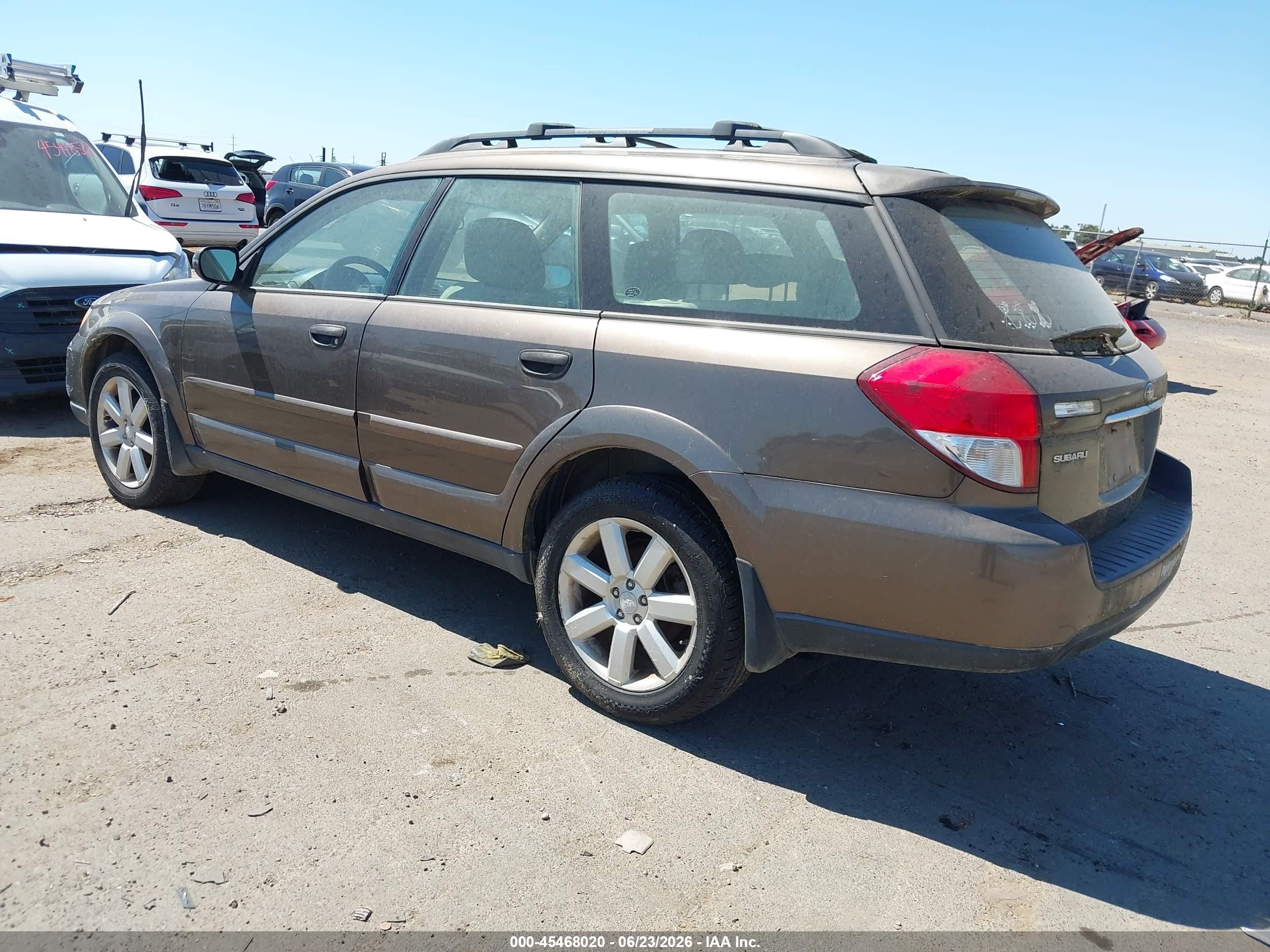 2008 Subaru Outback (natl) I/ll Bean W/nav/ll Bean W/nav/vdc Brown vin: 4S4BP61C687300981