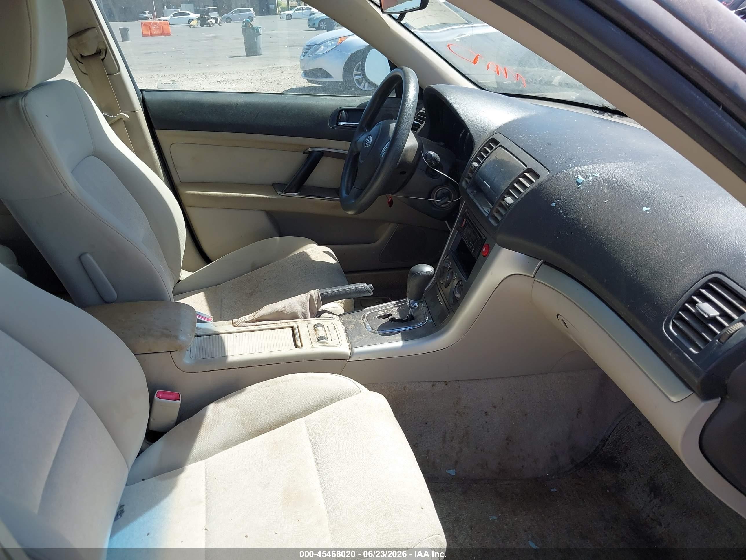 2008 Subaru Outback (natl) I/ll Bean W/nav/ll Bean W/nav/vdc Brown vin: 4S4BP61C687300981