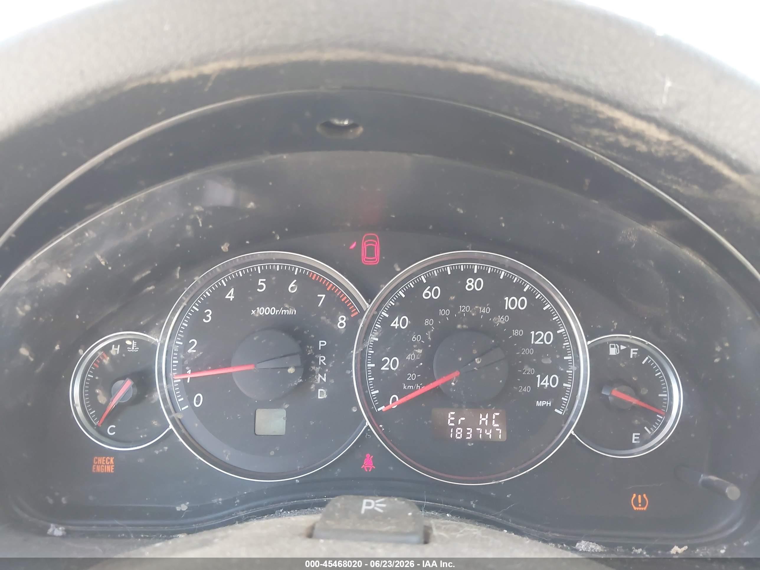 2008 Subaru Outback (natl) I/ll Bean W/nav/ll Bean W/nav/vdc Brown vin: 4S4BP61C687300981
