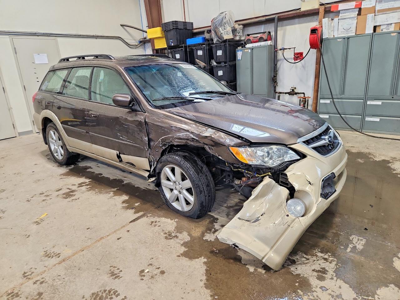 2008 Subaru Outback 2.5i Коричневый vin: 4S4BP61C687318364
