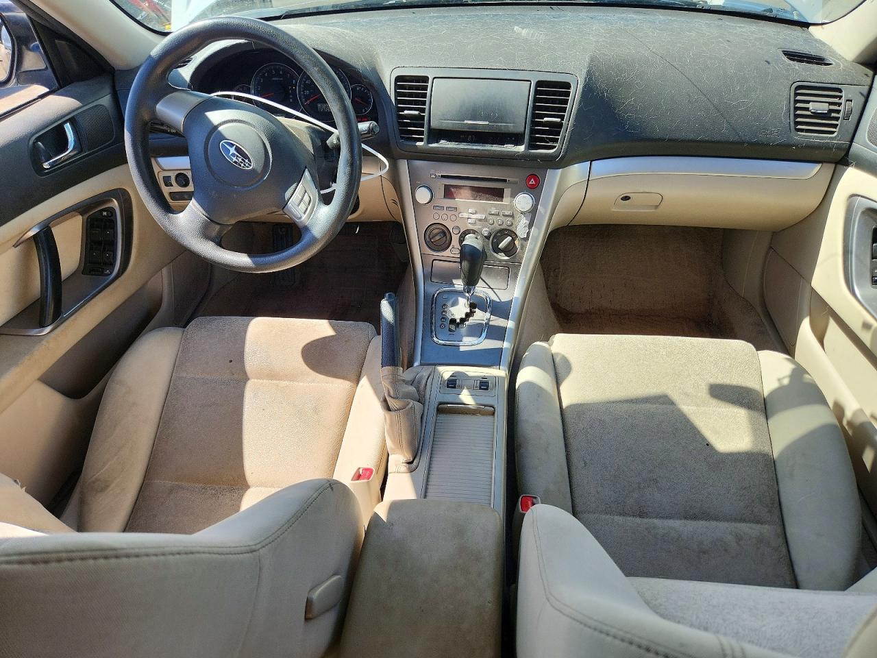 2008 Subaru Outback 2.5i White vin: 4S4BP61C687335214