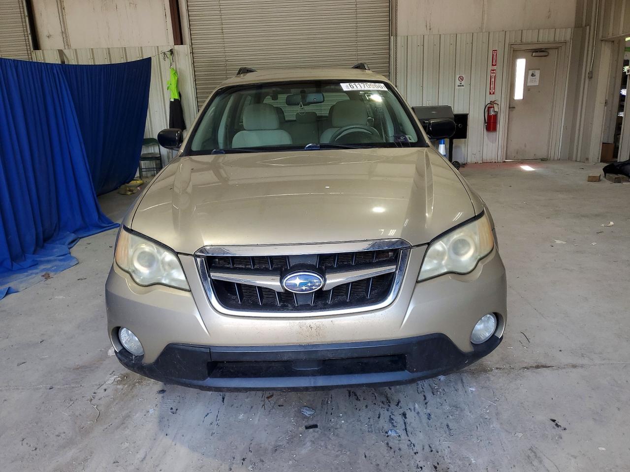 2008 Subaru Outback Base 4d Wago Gold vin: 4S4BP61C687336881