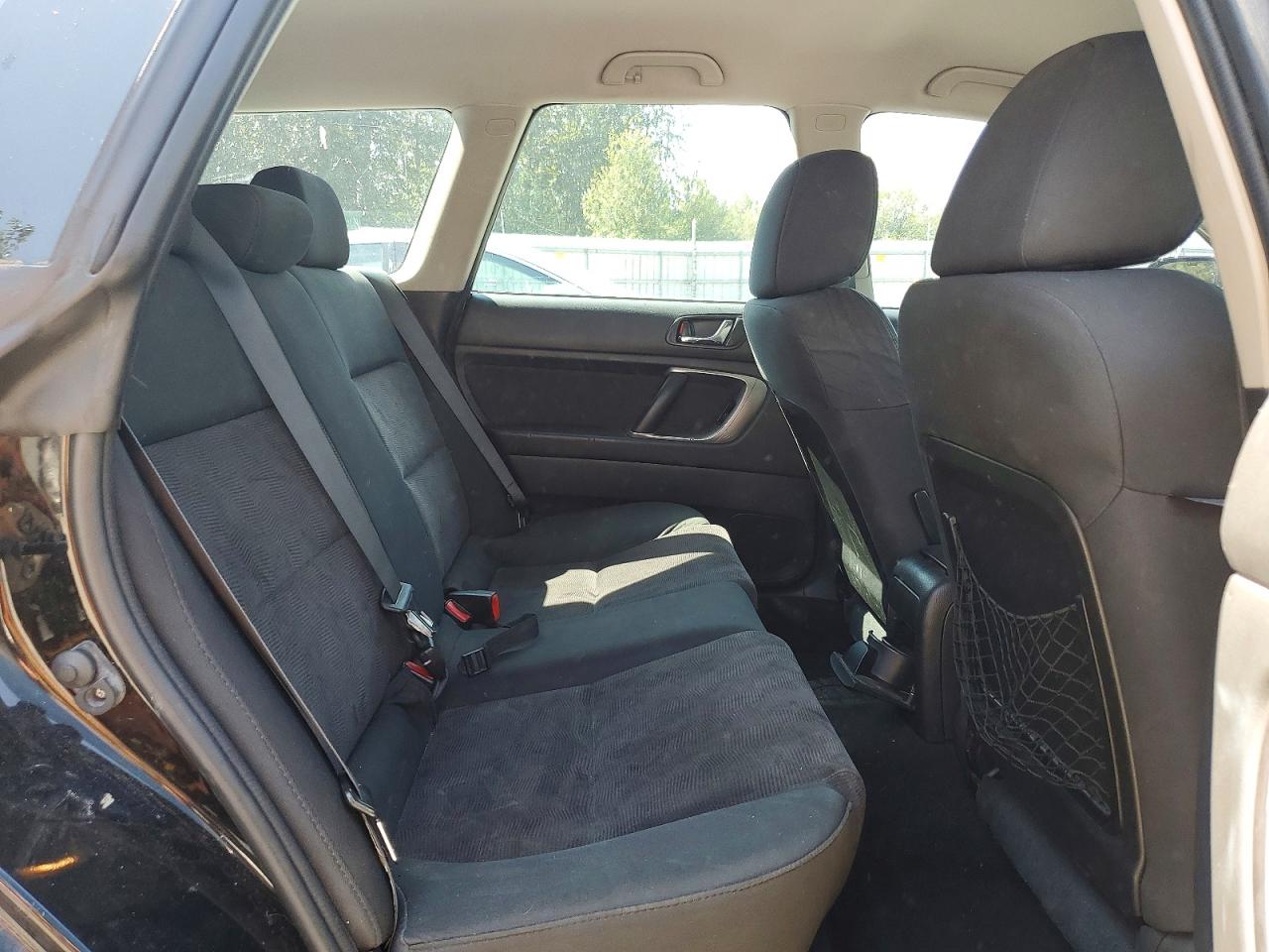 2008 Subaru Outback 2.5i Black vin: 4S4BP61C687357164