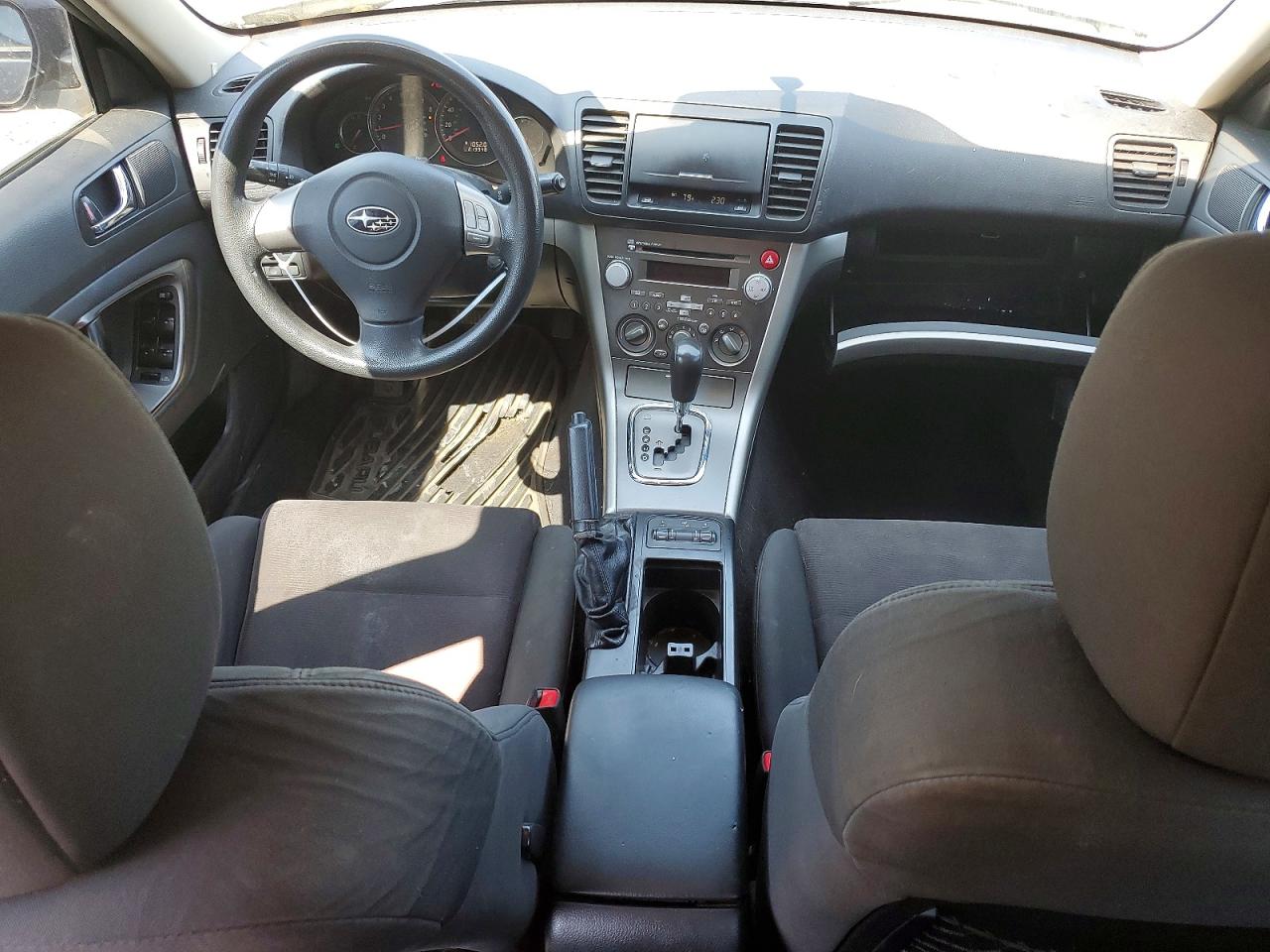 2008 Subaru Outback 2.5i Black vin: 4S4BP61C687357164