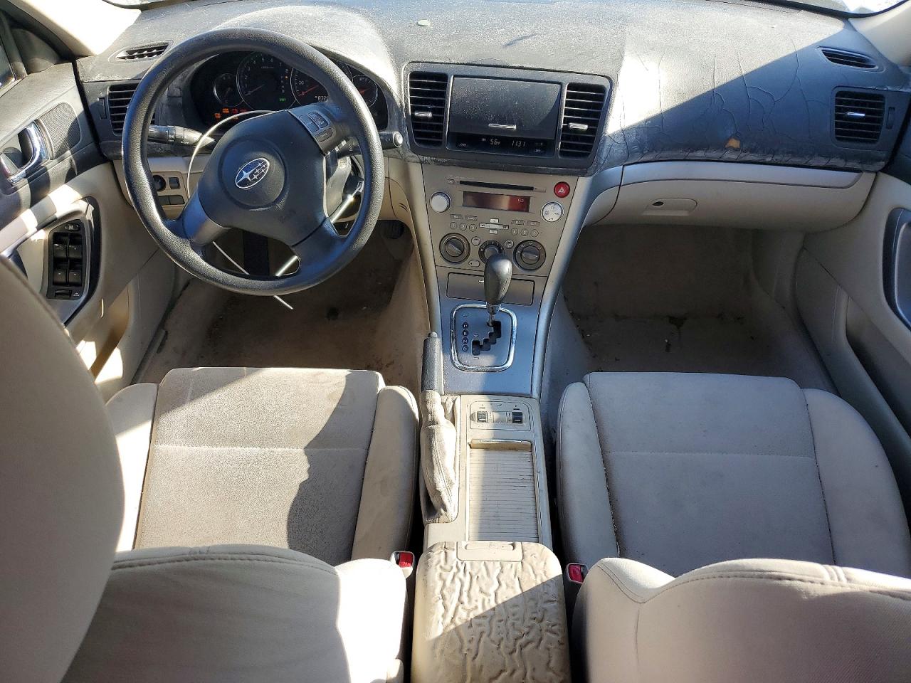 2008 Subaru Outback 2.5i White vin: 4S4BP61C687365684