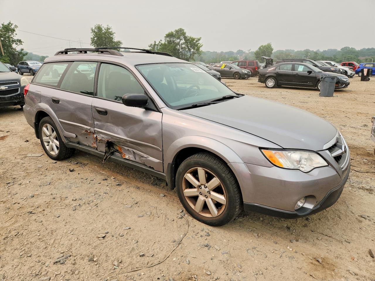 2009 Subaru Outback 2.5i Gray vin: 4S4BP61C697329592