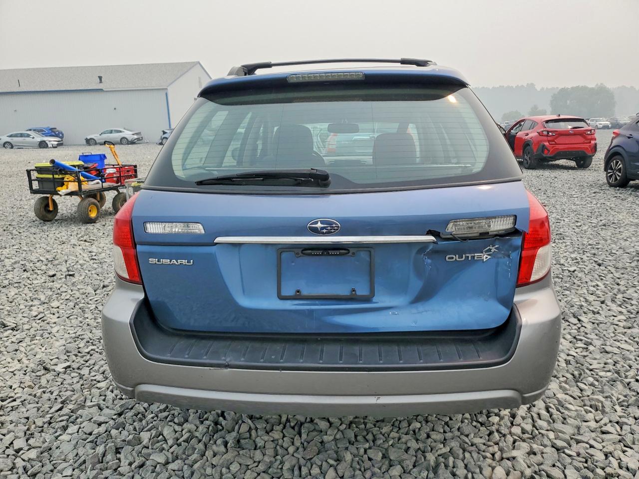 2009 Subaru Outback 2.5i Blue vin: 4S4BP61C697339314