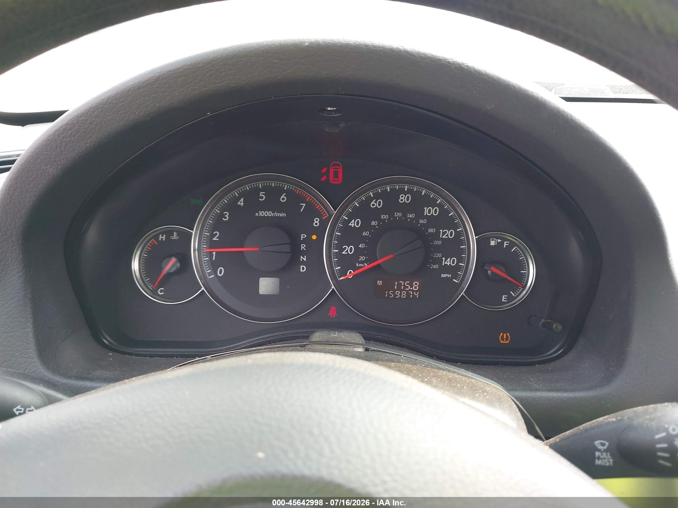 2009 Subaru Outback 2.5i Blue vin: 4S4BP61C697339460