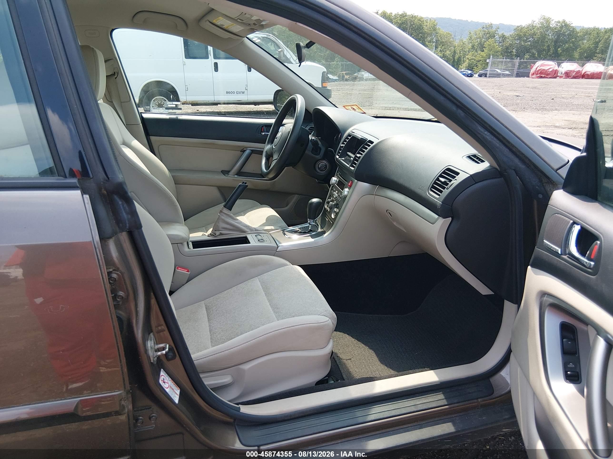 2009 Subaru Outback 2.5i Brown vin: 4S4BP61C697346361
