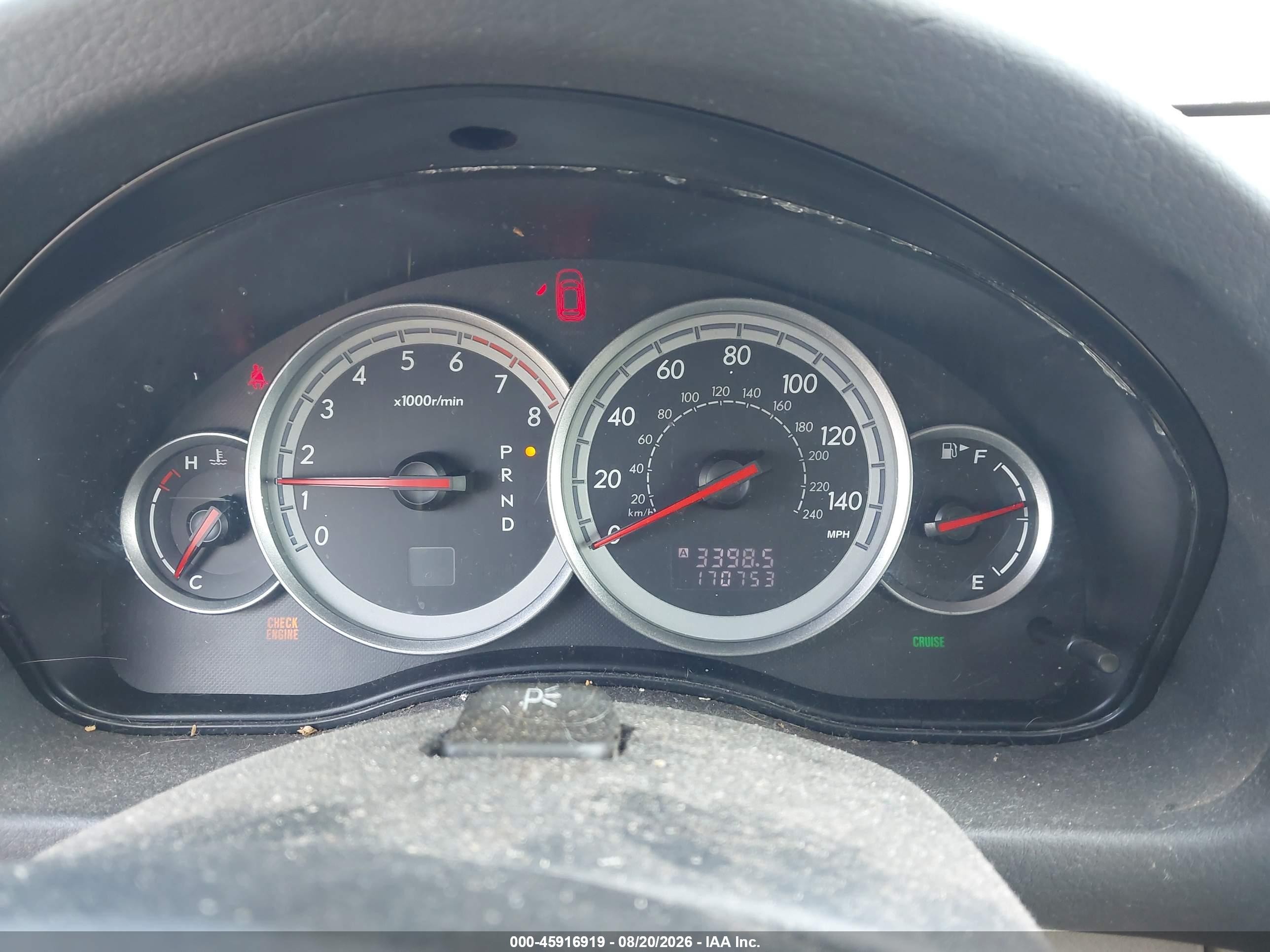 2005 Subaru Outback 2.5i Зеленый vin: 4S4BP61C757370386