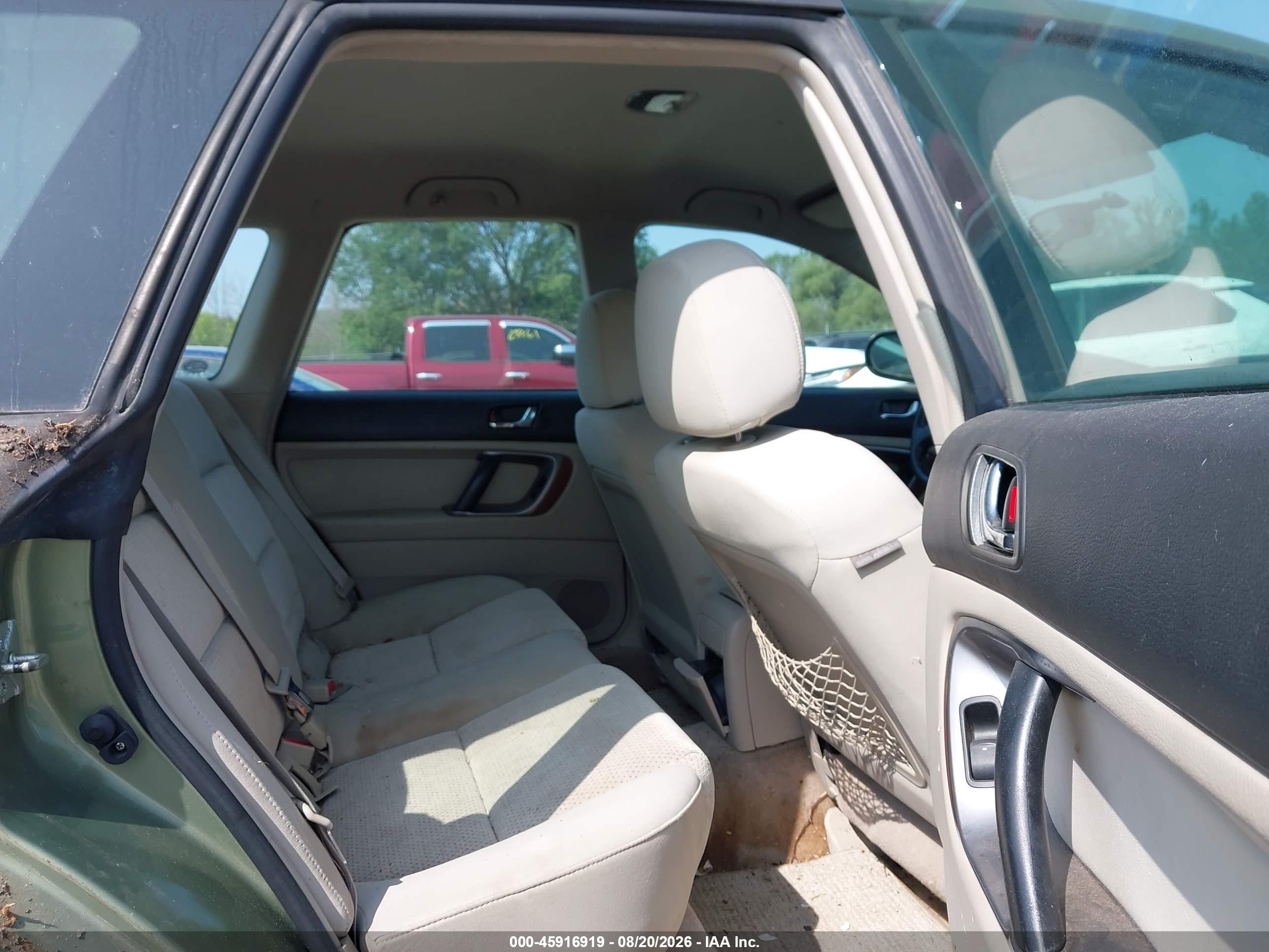 2005 Subaru Outback 2.5i Зеленый vin: 4S4BP61C757370386