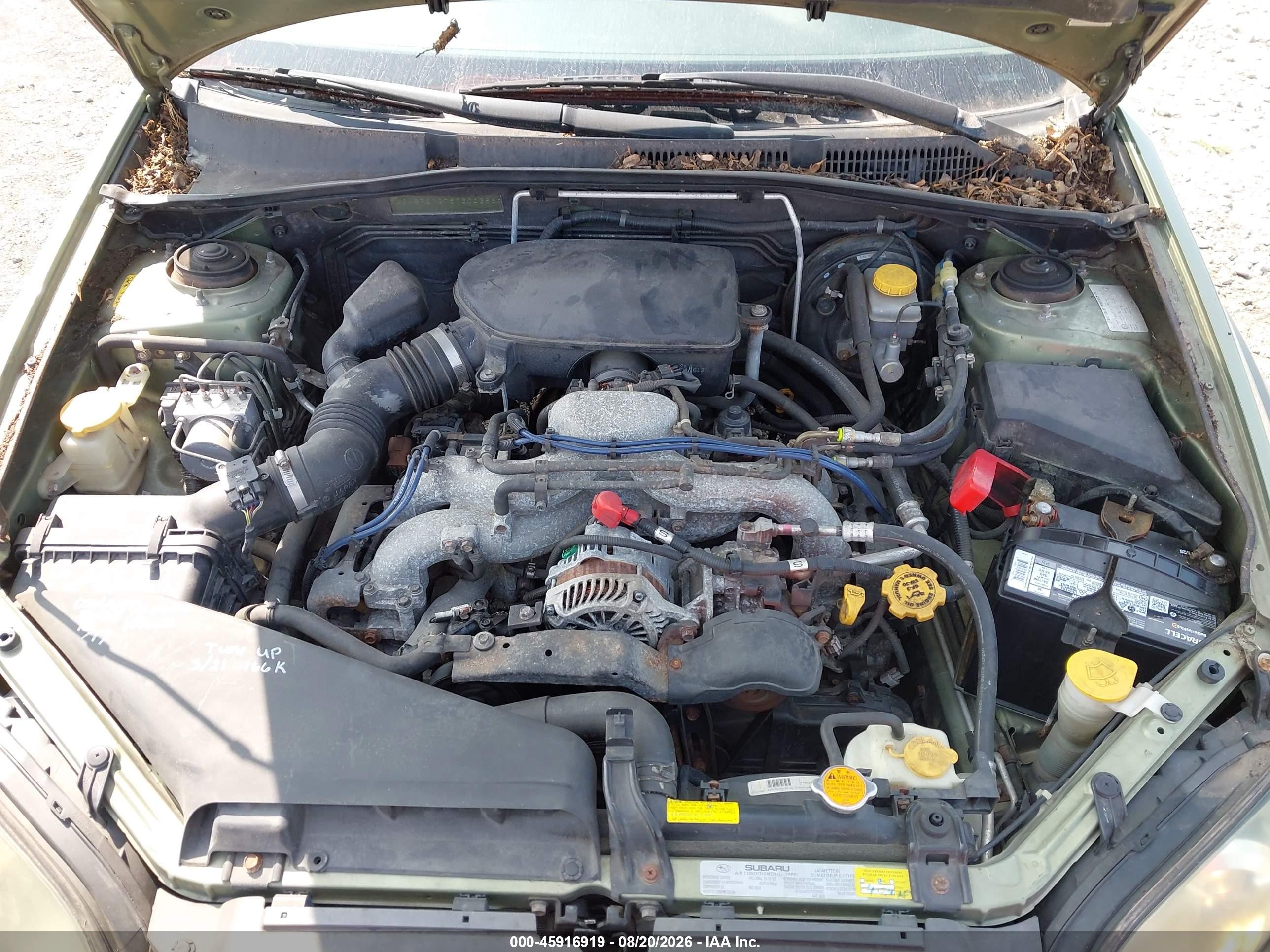 2005 Subaru Outback 2.5i Зеленый vin: 4S4BP61C757370386