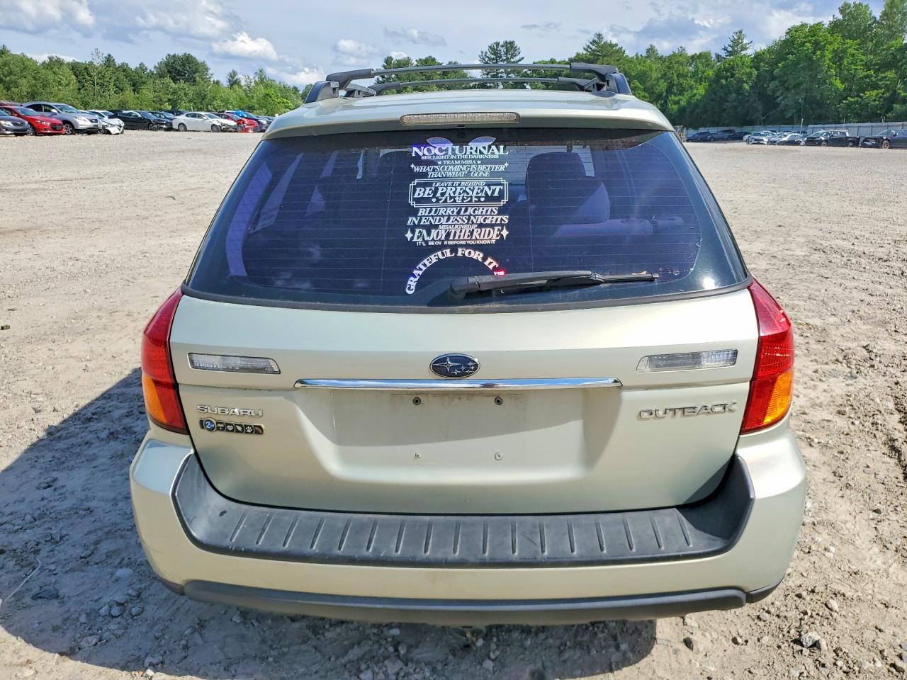 2006 Subaru Legacy Outback 2.5i Beige vin: 4S4BP61C767343674