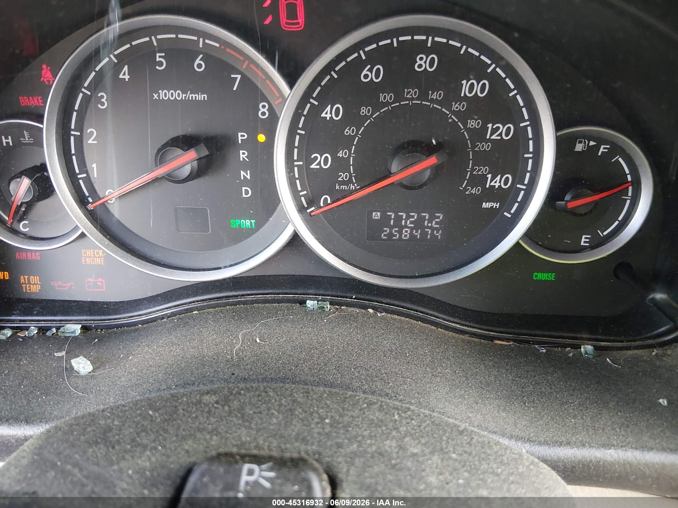 2006 Subaru Outback 2.5i Зеленый vin: 4S4BP61C767347448