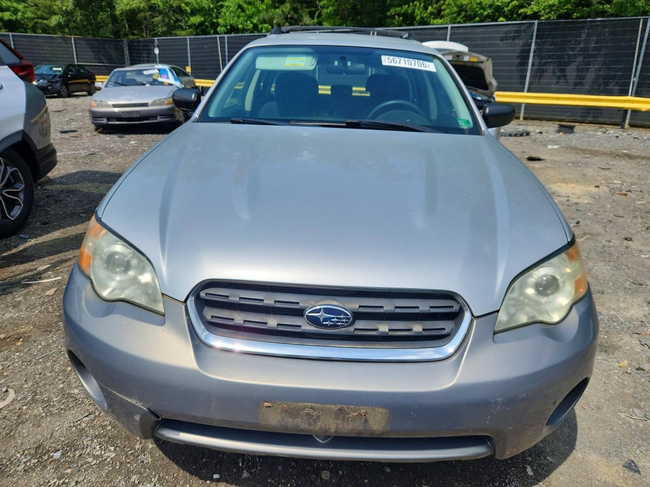 2007 Subaru Outback Outback 2.5i Silver vin: 4S4BP61C777311096