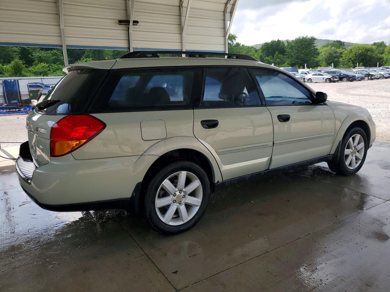 2007 Subaru Outback Outback 2.5i Beige vin: 4S4BP61C777331607