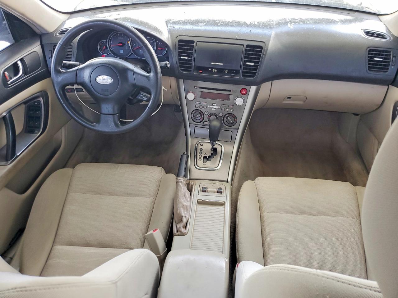 2007 Subaru Outback Outback 2.5i Beige vin: 4S4BP61C777331607