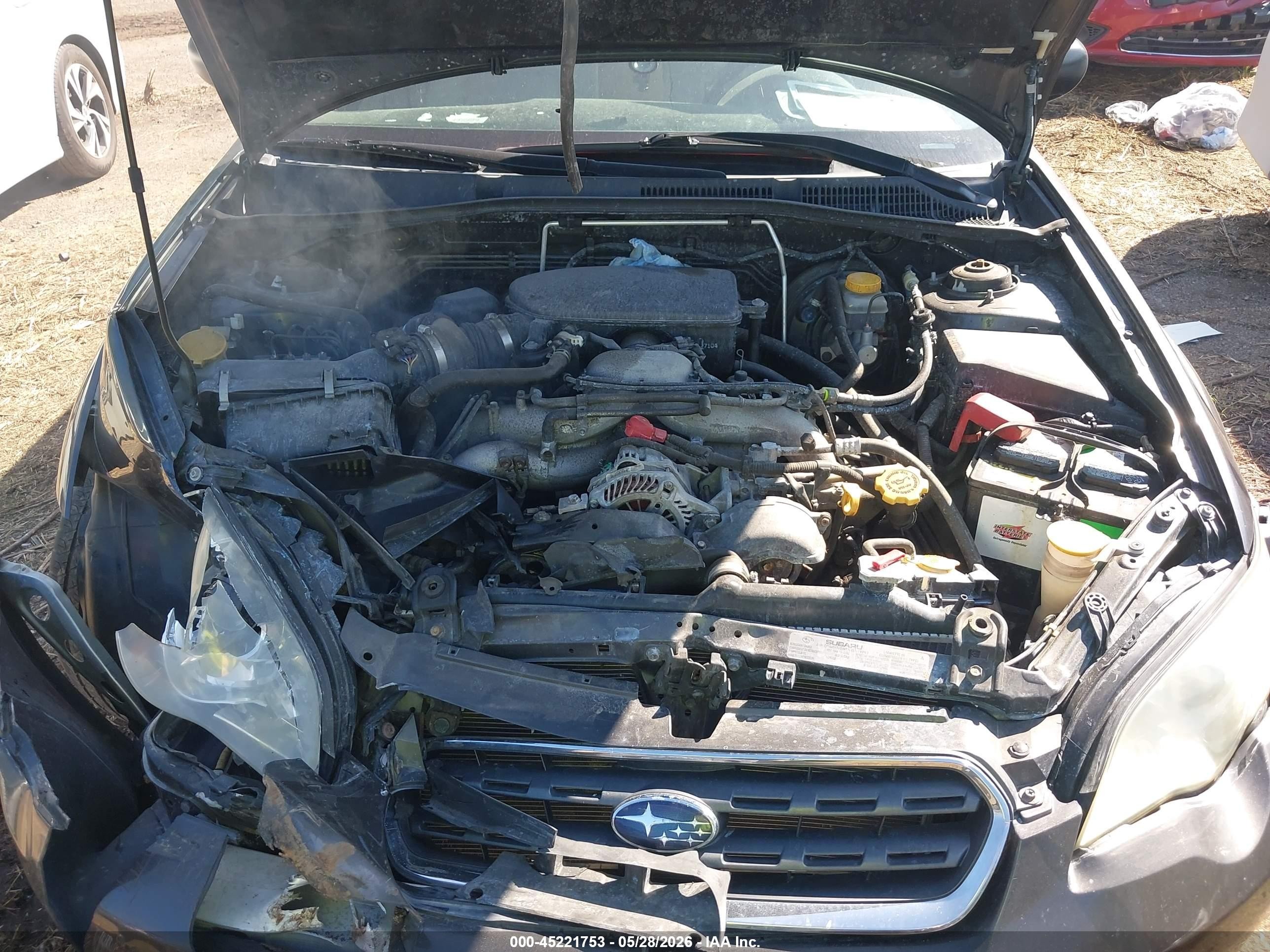 2007 Subaru Outback 2.5i L.l. Bean Edition Gray vin: 4S4BP61C777337584