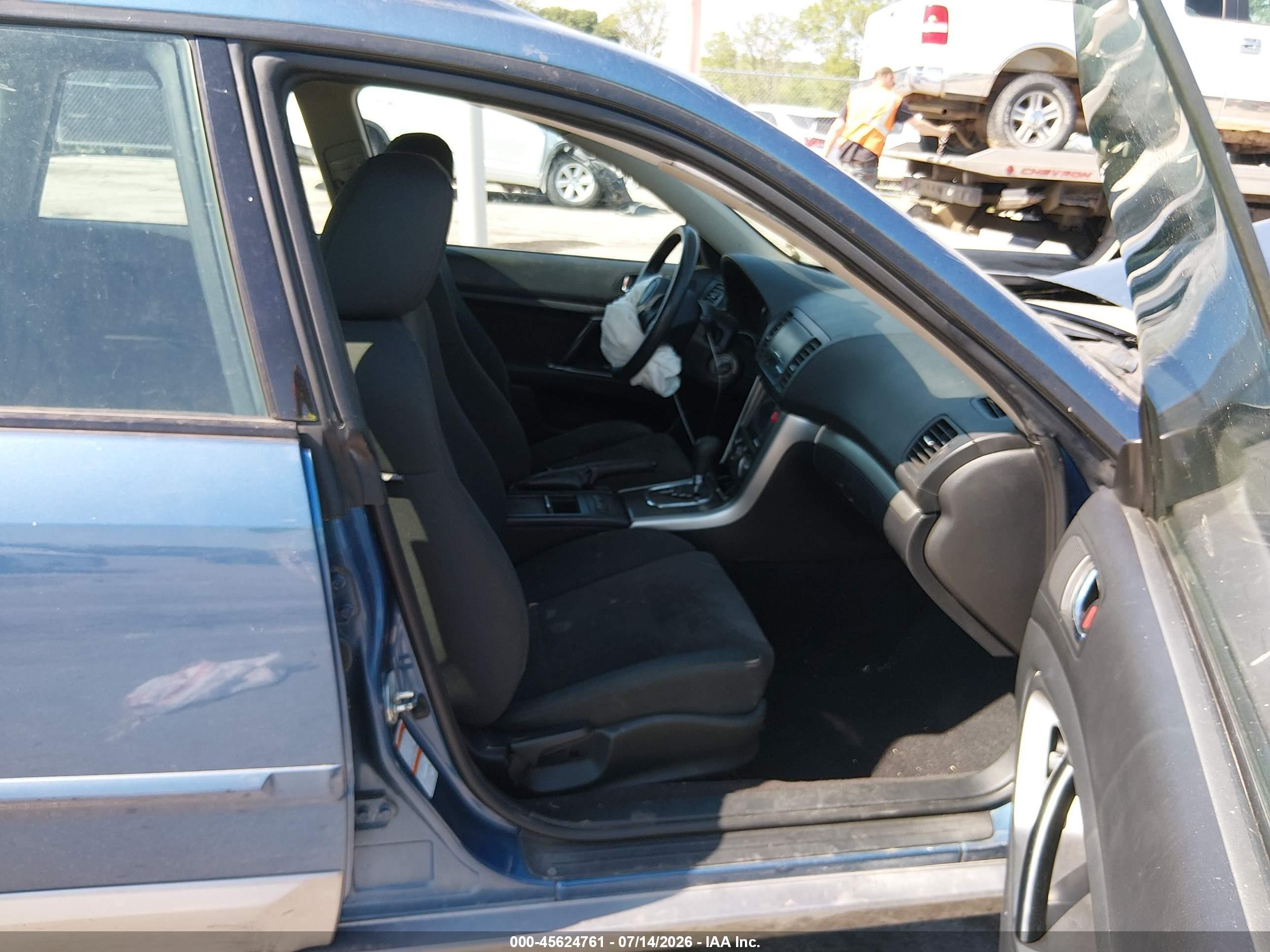 2008 Subaru Outback (natl) I/ll Bean W/nav/ll Bean W/nav/vdc Blue vin: 4S4BP61C787336761