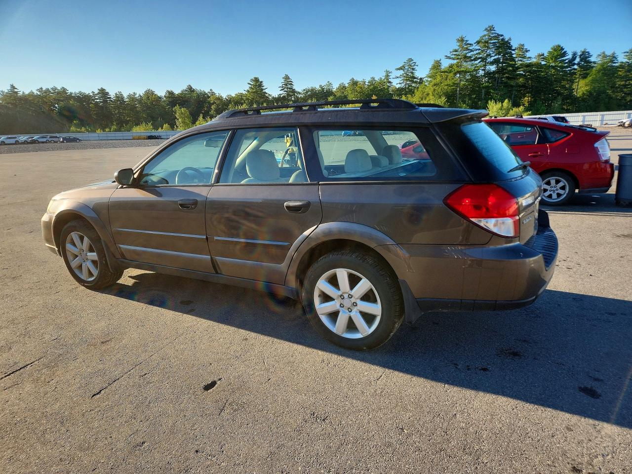 2008 Subaru Outback 2.5i Brown vin: 4S4BP61C787342611