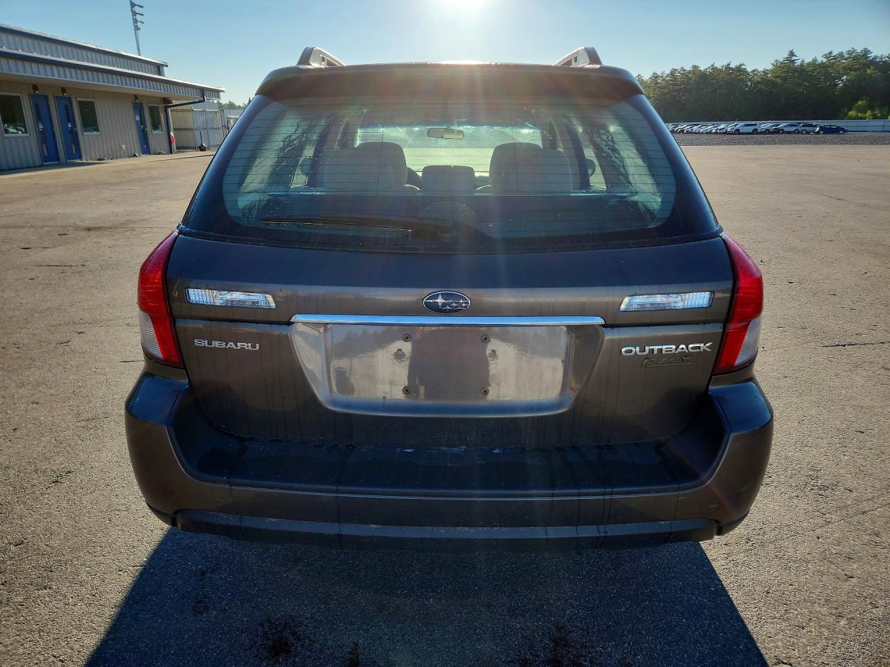 2008 Subaru Outback 2.5i Brown vin: 4S4BP61C787342611