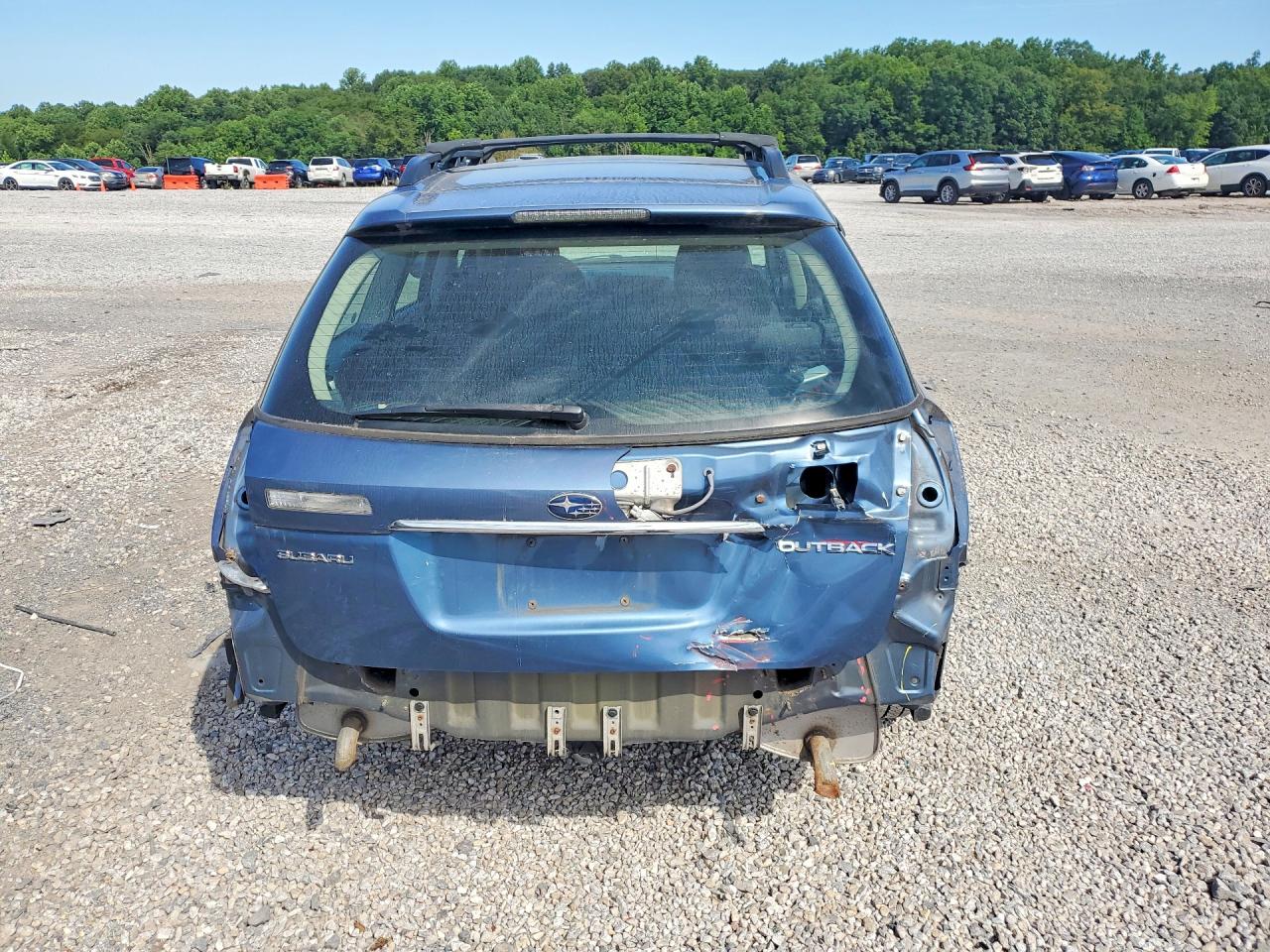 2009 Subaru Outback 2.5i Blue vin: 4S4BP61C797329343