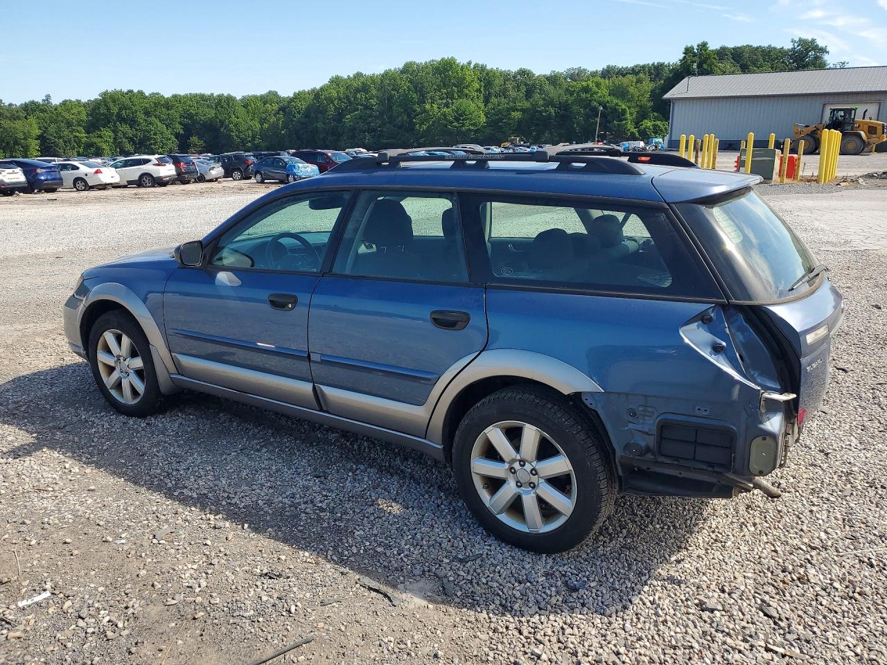 2009 Subaru Outback 2.5i Blue vin: 4S4BP61C797329343