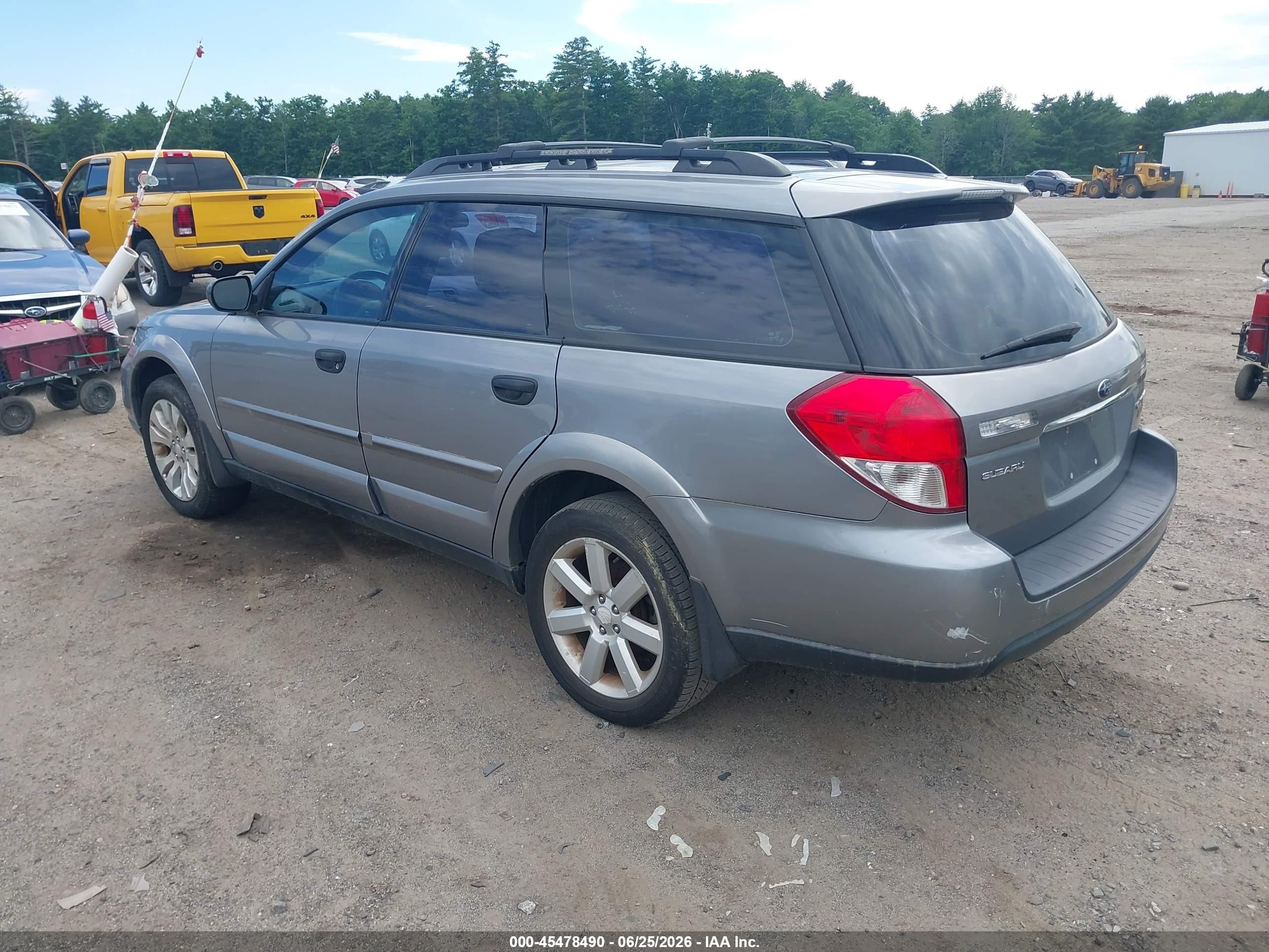 2009 Subaru Outback 2.5i Gray vin: 4S4BP61C797330623