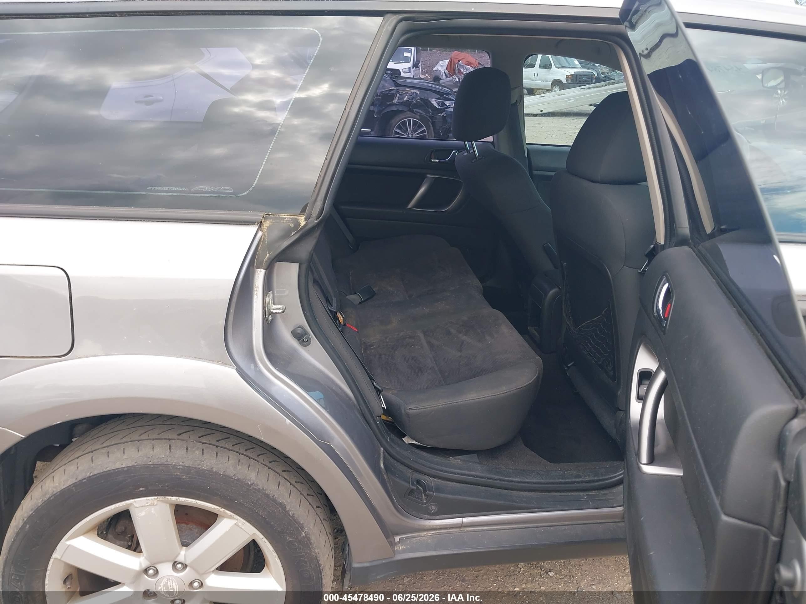 2009 Subaru Outback 2.5i Gray vin: 4S4BP61C797330623