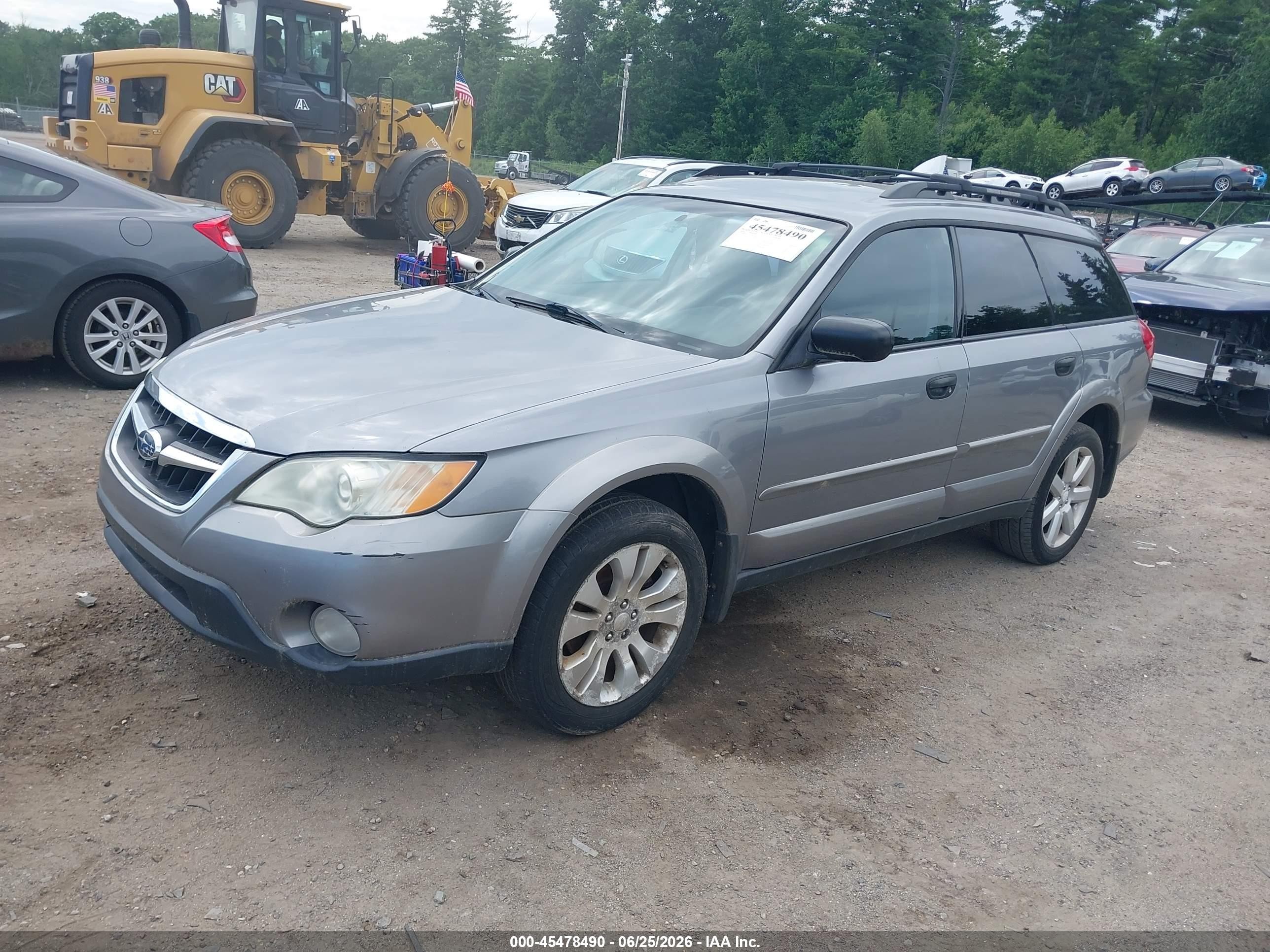 2009 Subaru Outback 2.5i Gray vin: 4S4BP61C797330623