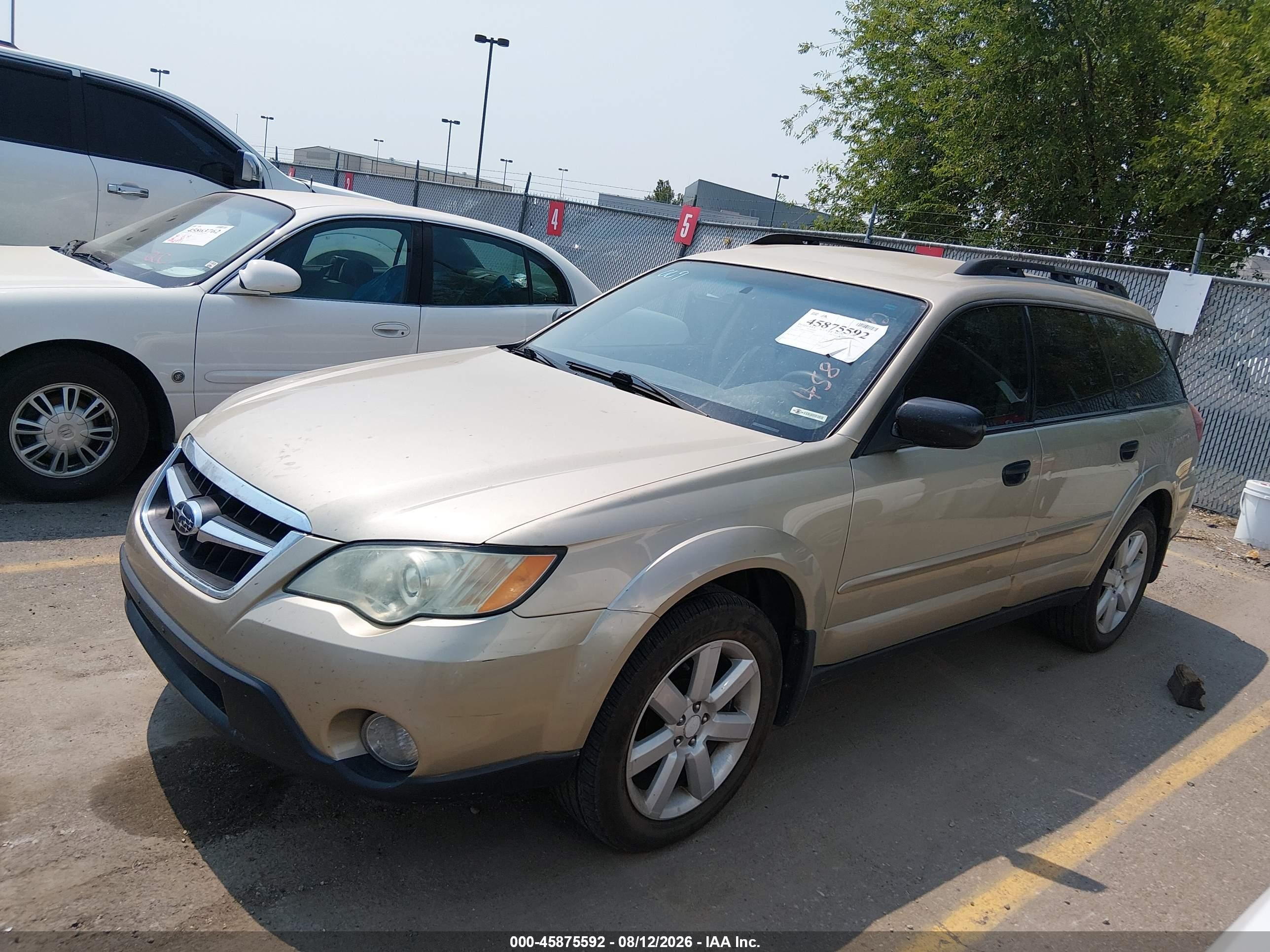 2009 Subaru Outback 2.5i Gold vin: 4S4BP61C797340908
