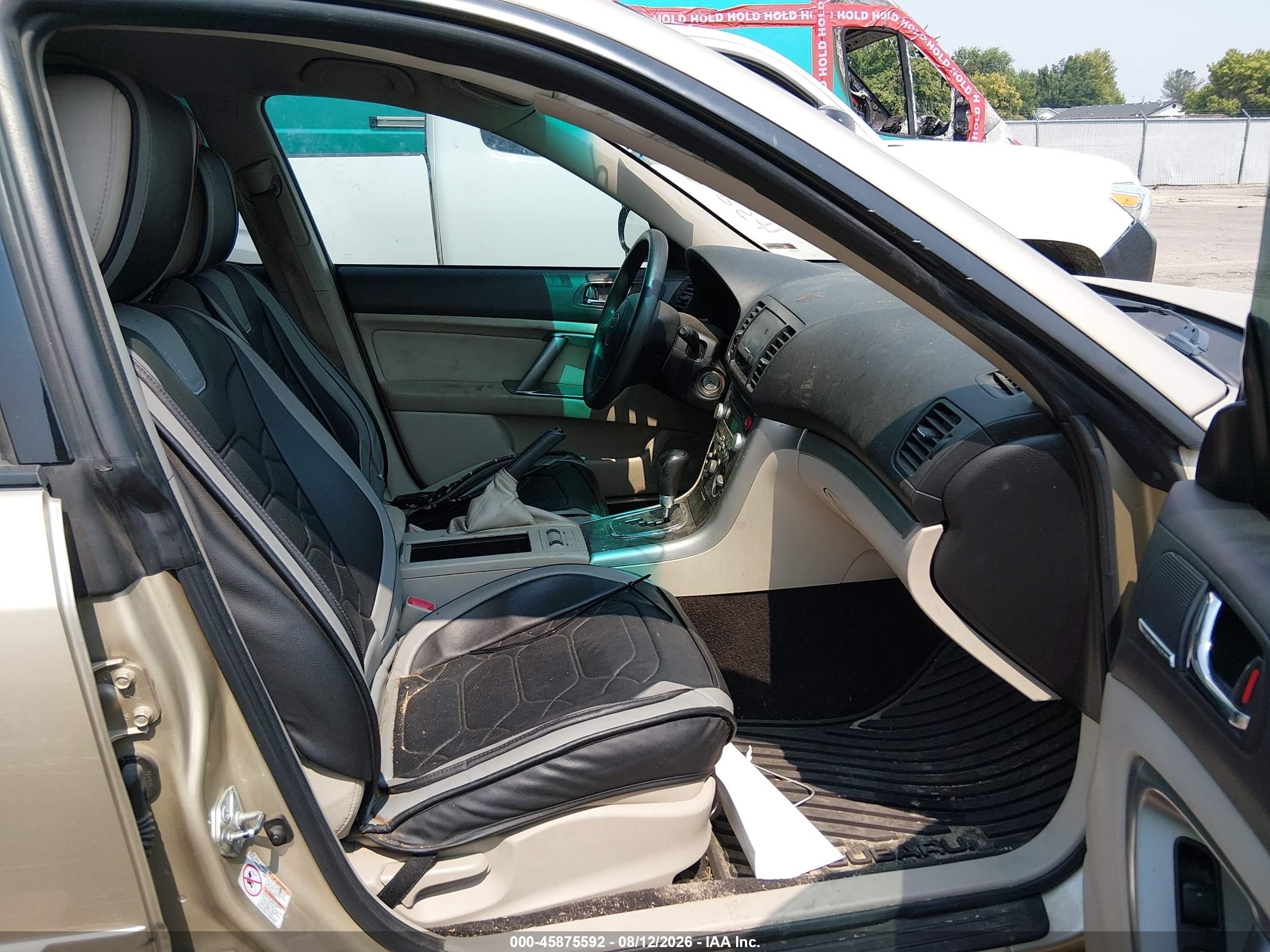 2009 Subaru Outback 2.5i Gold vin: 4S4BP61C797340908