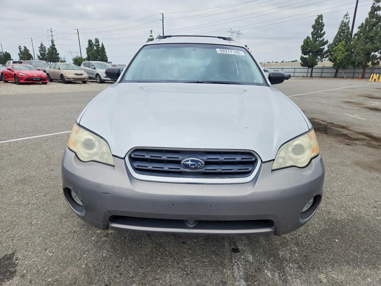 2006 Subaru Legacy Outback 2.5i Silver vin: 4S4BP61C866346363