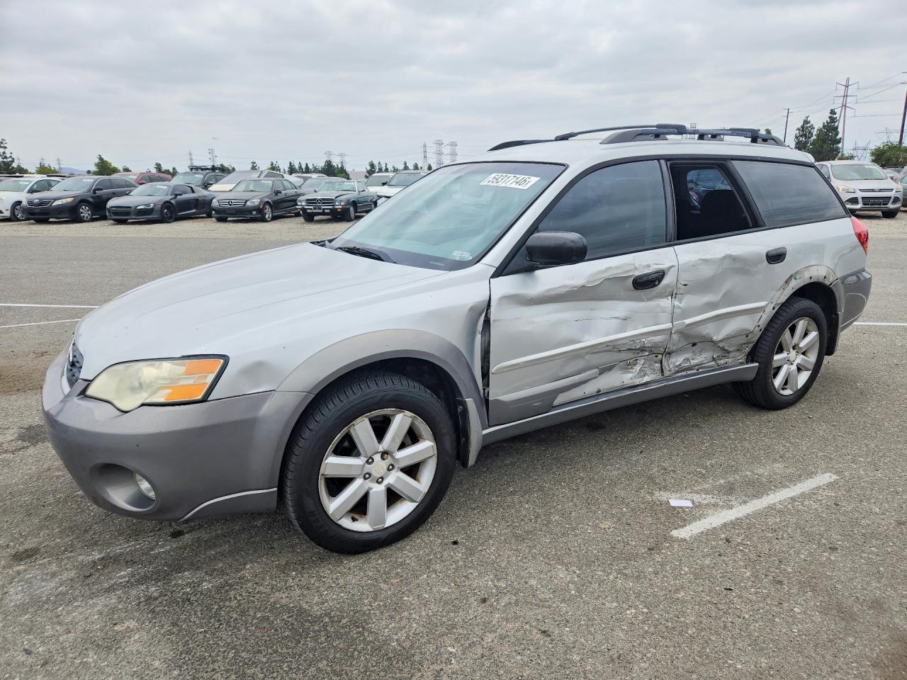 2006 Subaru Legacy Outback 2.5i Silver vin: 4S4BP61C866346363